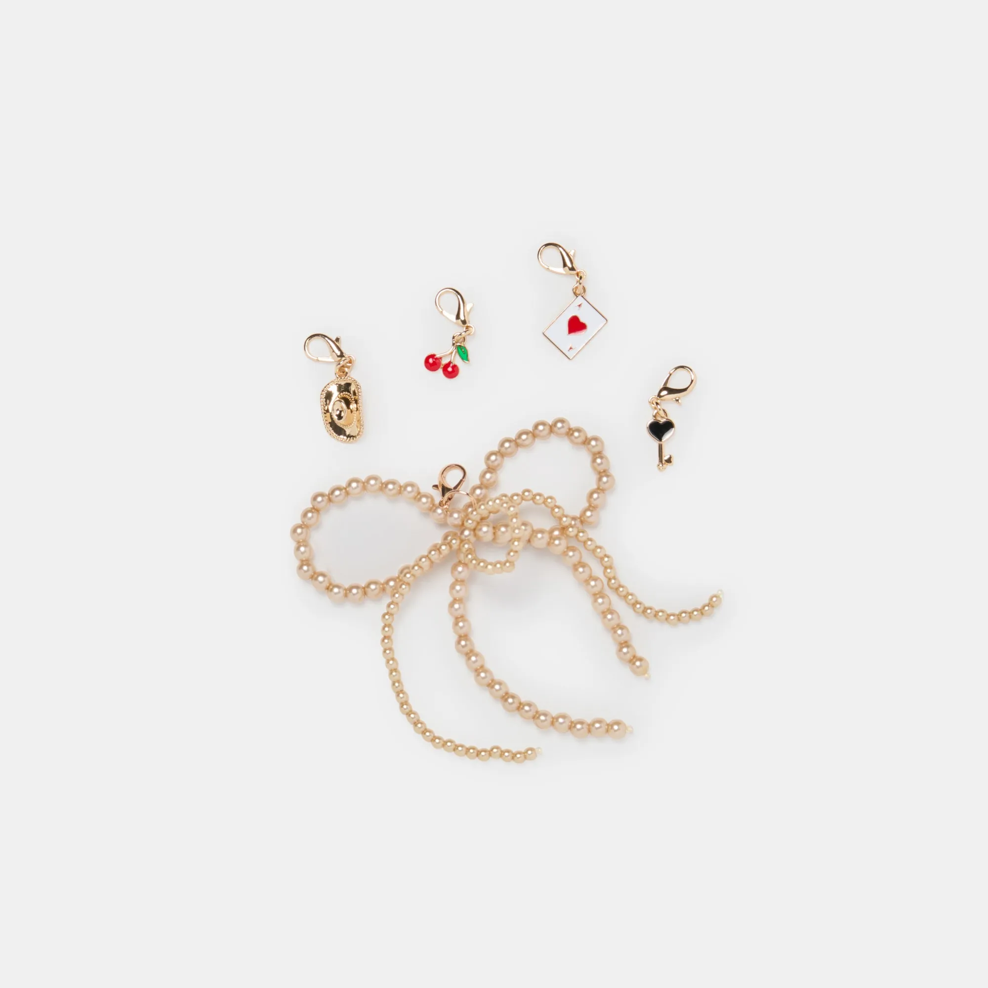 NOTICE SLIDE SNEAKERS BLACK WOVEN   GOLD CHARM BUNDLE
