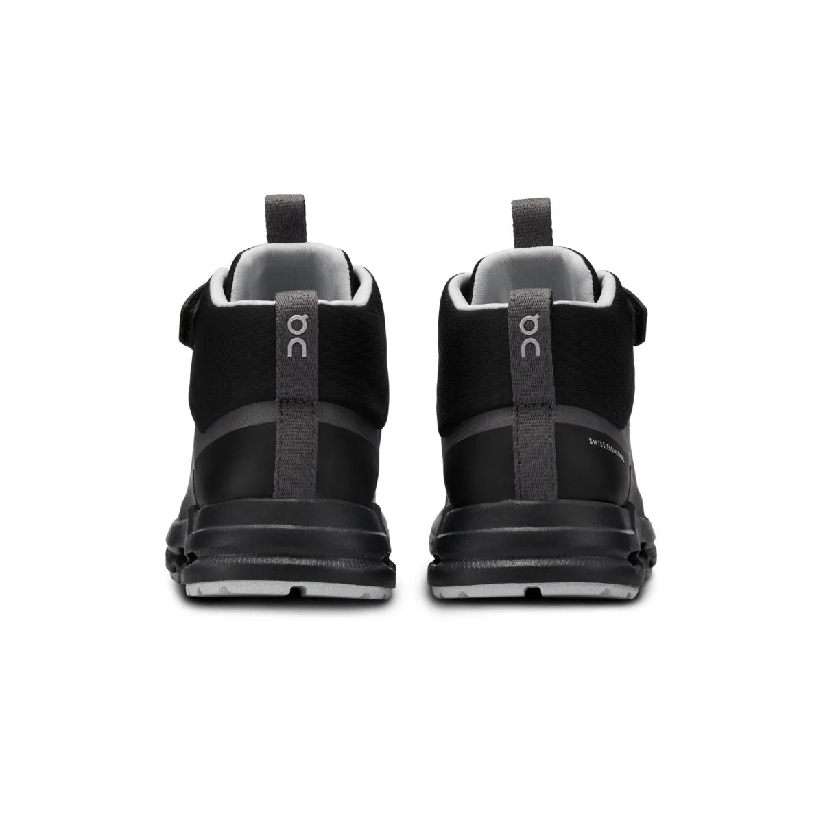 On Running Boy's (Preschool) Cloudhero Mid Waterproof Eclipse/Black