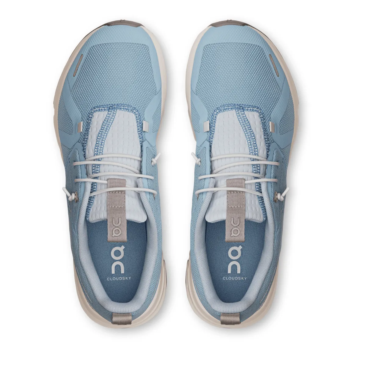 On Running Kid's (Grade School) Cloud Sky Wash/Ivory