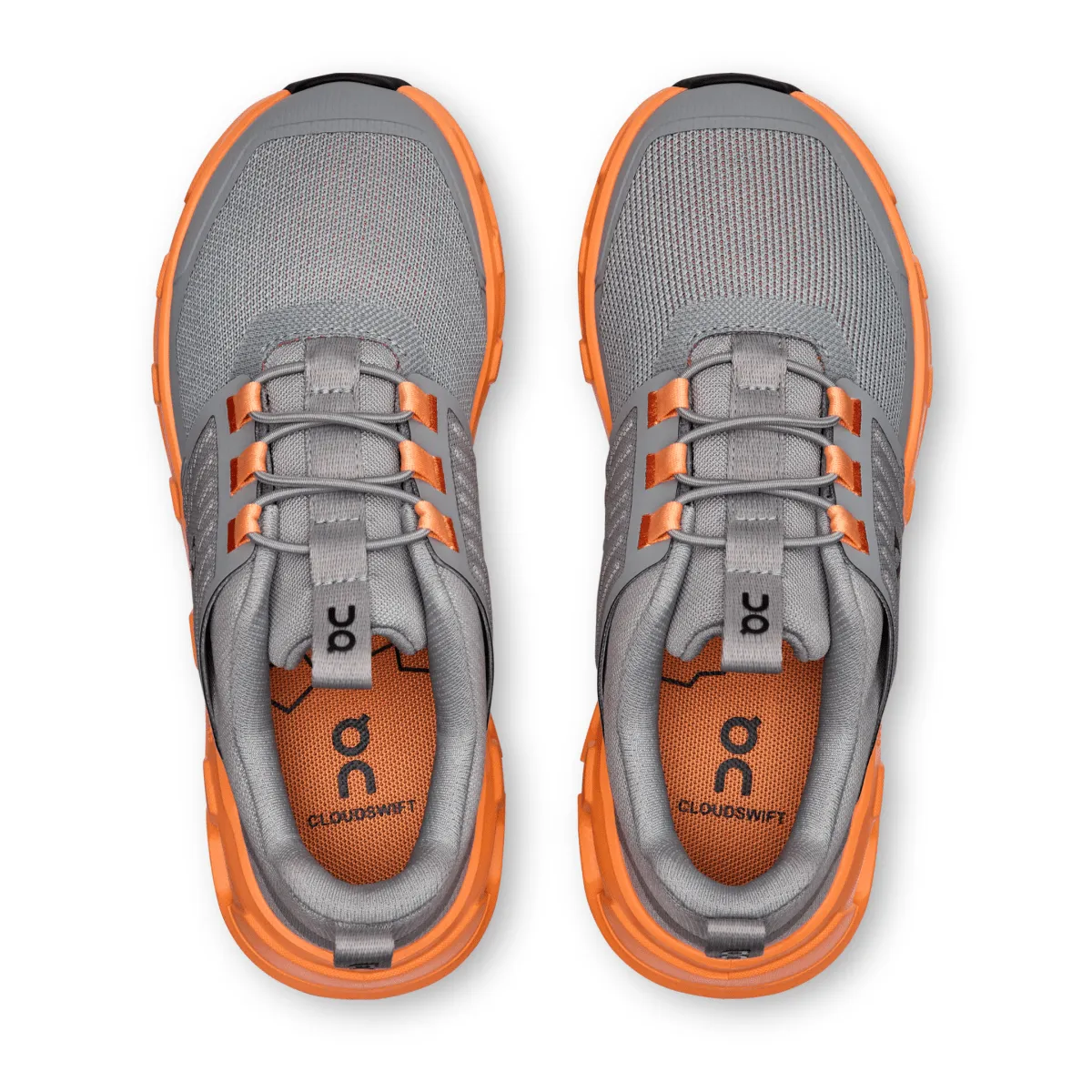 On Running Kid's (Preschool) Cloudswift Alloy/Tangerine