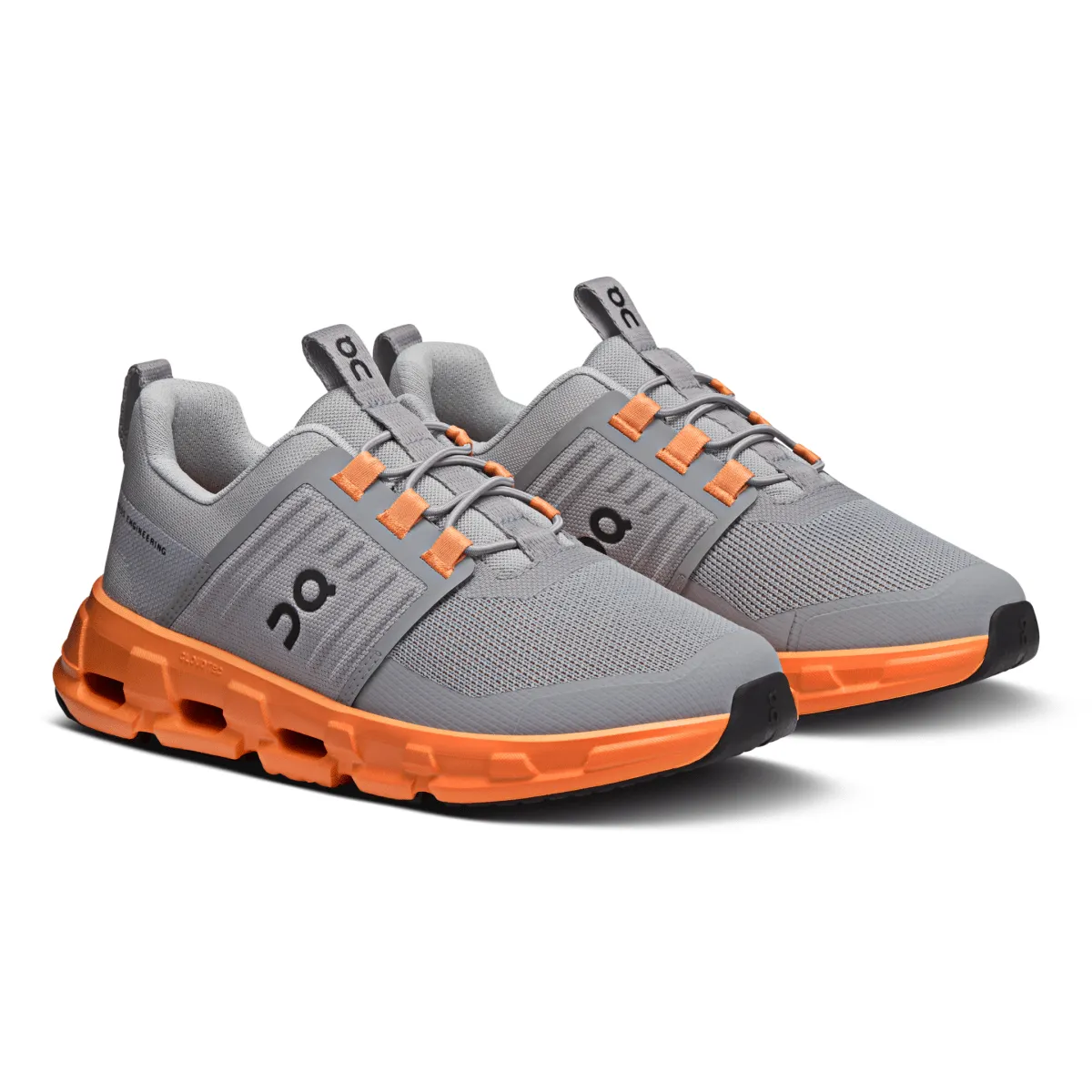 On Running Kid's (Preschool) Cloudswift Alloy/Tangerine