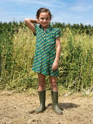 Philosophy Logo Print Short Sleeve Dress