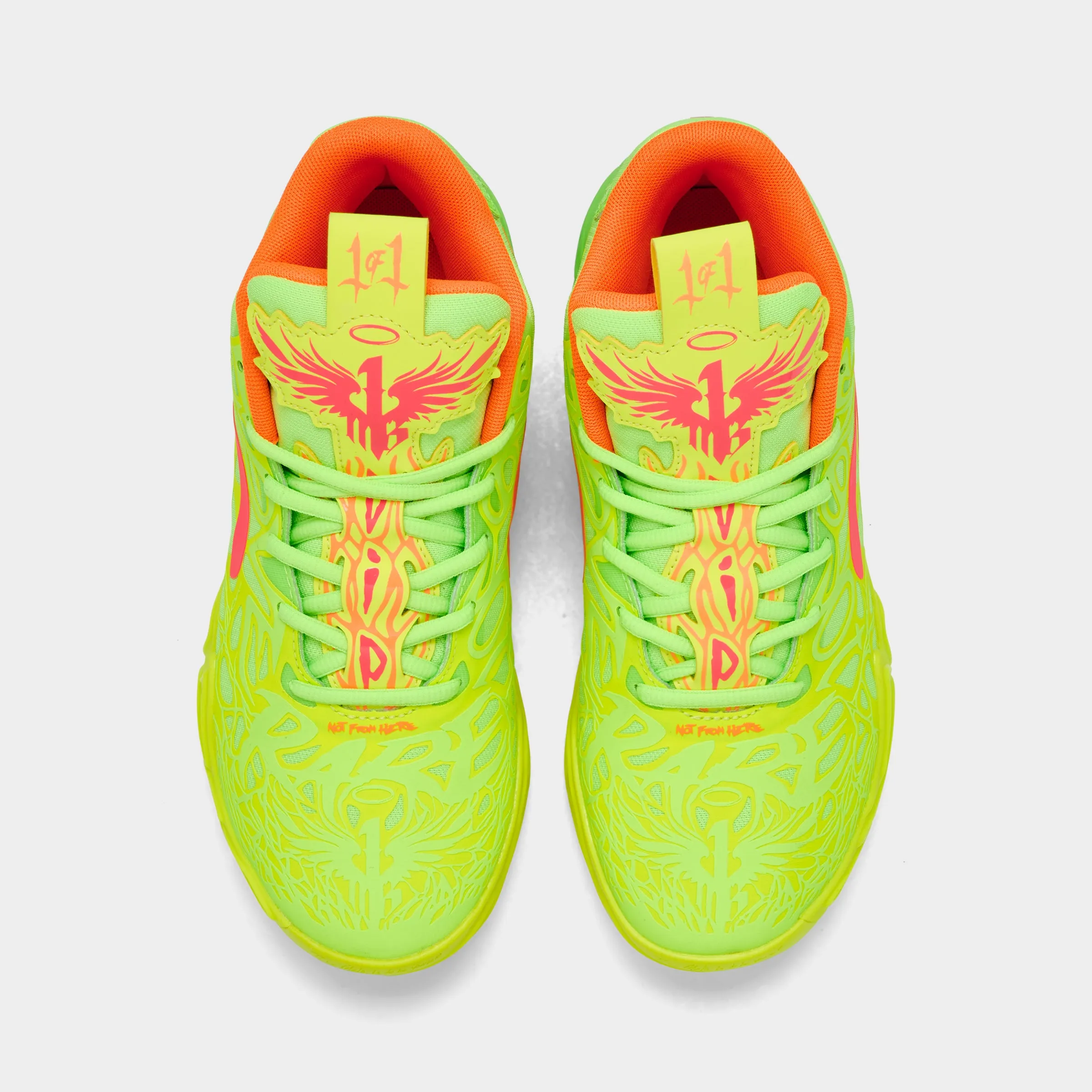 Puma x LaMelo Ball Juniors' MB.04 "Gem" Yellow Alert / Green Glare - Pink Alert Puma Shoes