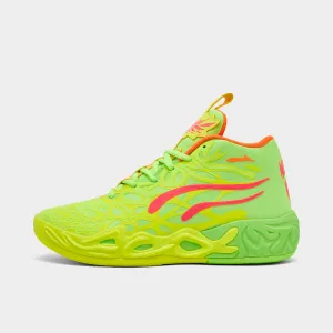 Puma x LaMelo Ball Juniors' MB.04 "Gem" Yellow Alert / Green Glare - Pink Alert Puma Shoes
