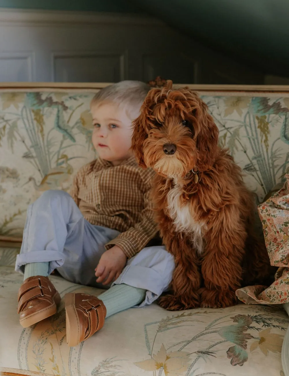 Puppy Low Sneakers - Latte