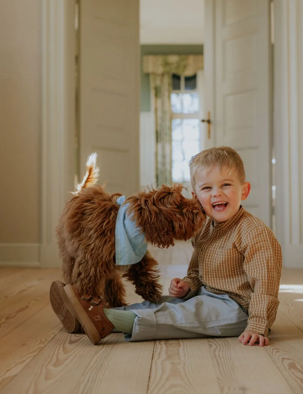 Puppy Low Sneakers - Latte