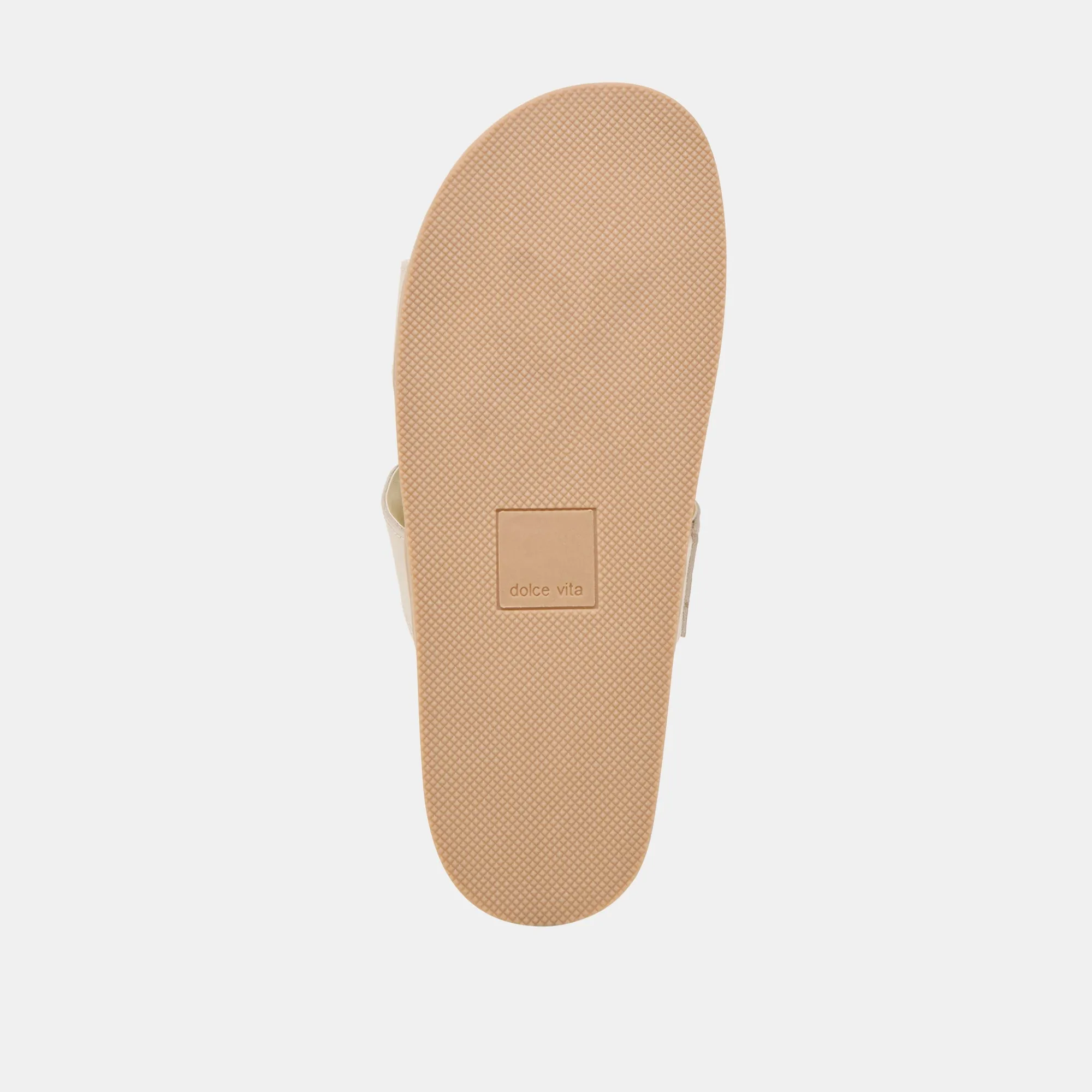 SATINE SANDALS BONE LEATHER