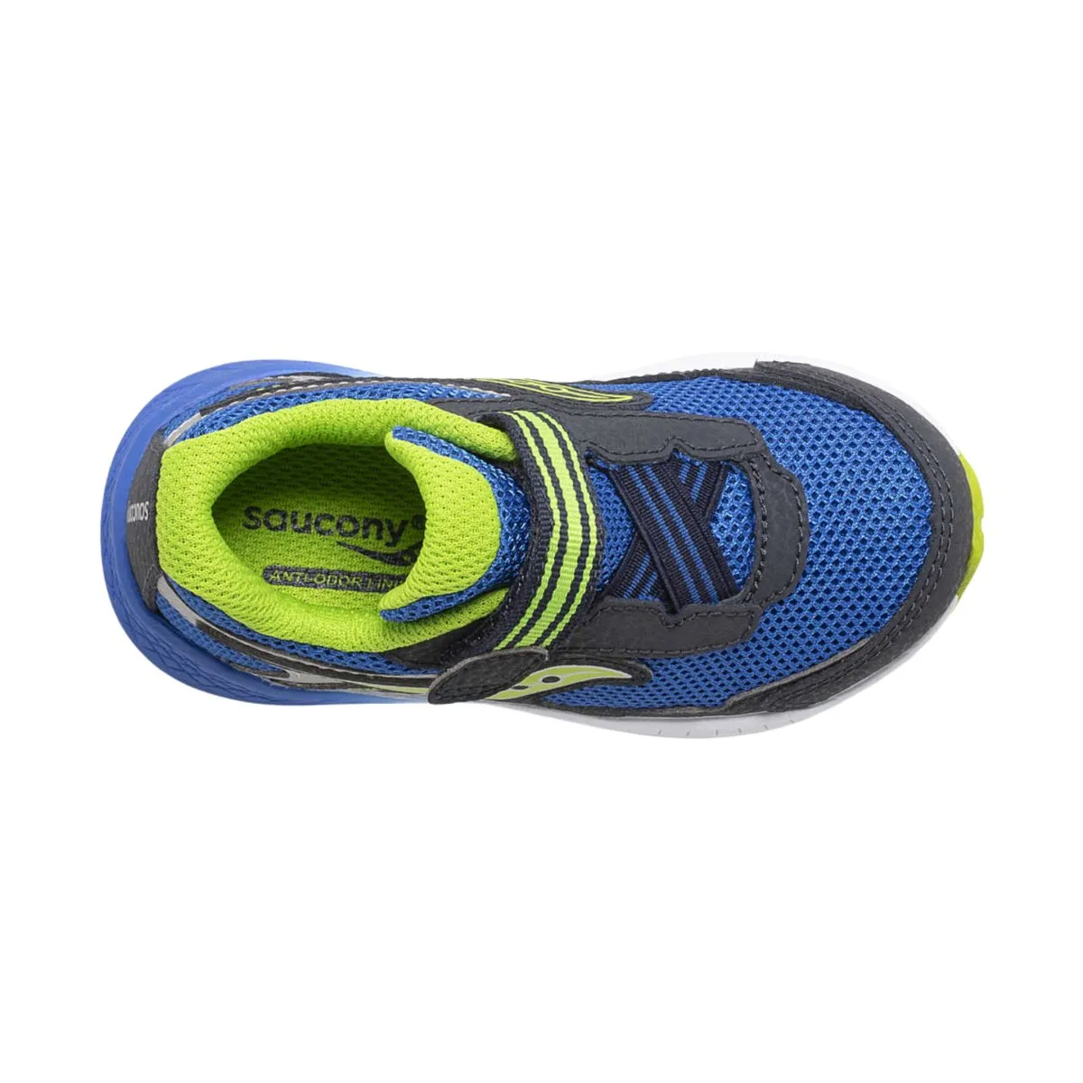 Saucony Toddler's Ride 10 Jr Navy/Green