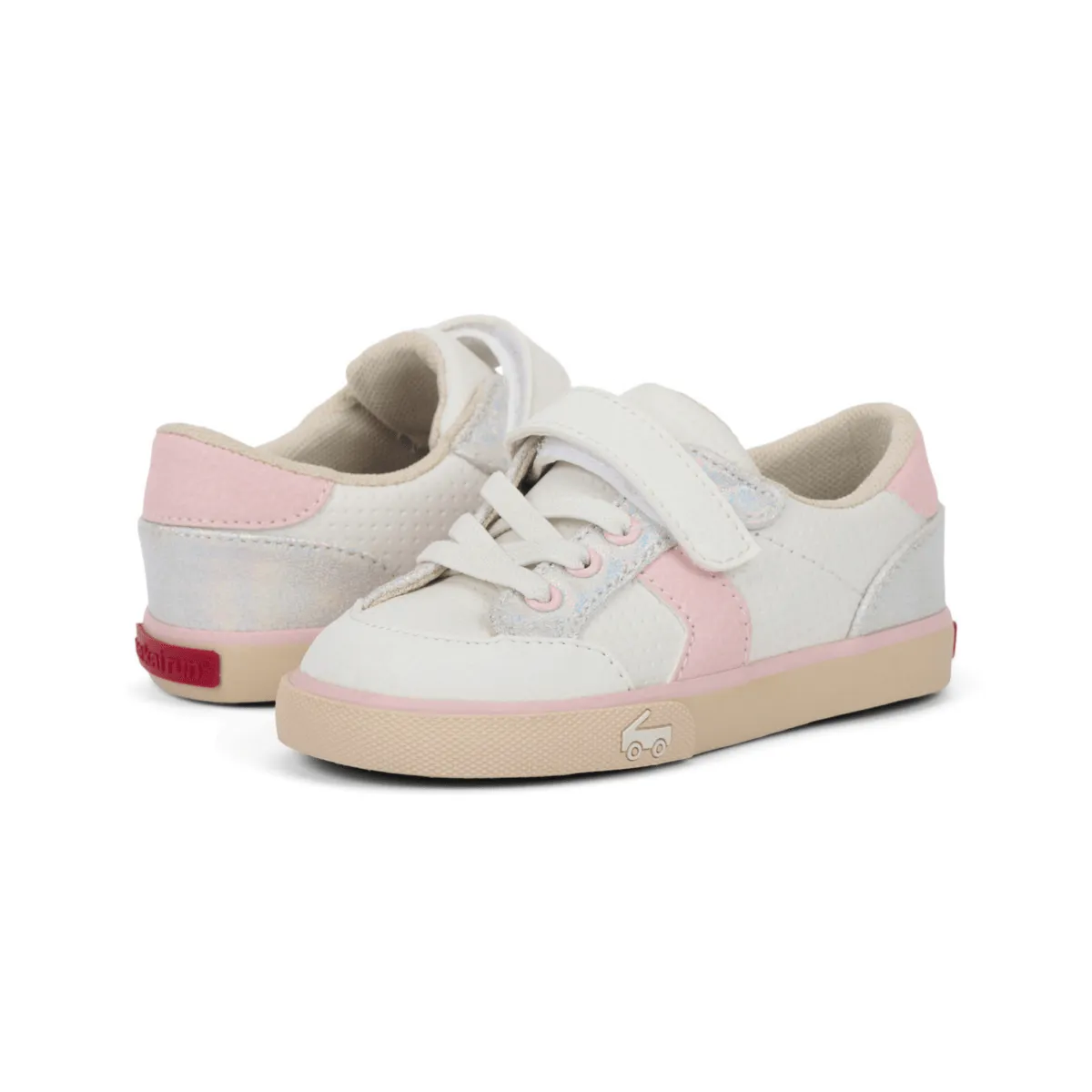 See Kai Run Toddler's Connor White/Pink