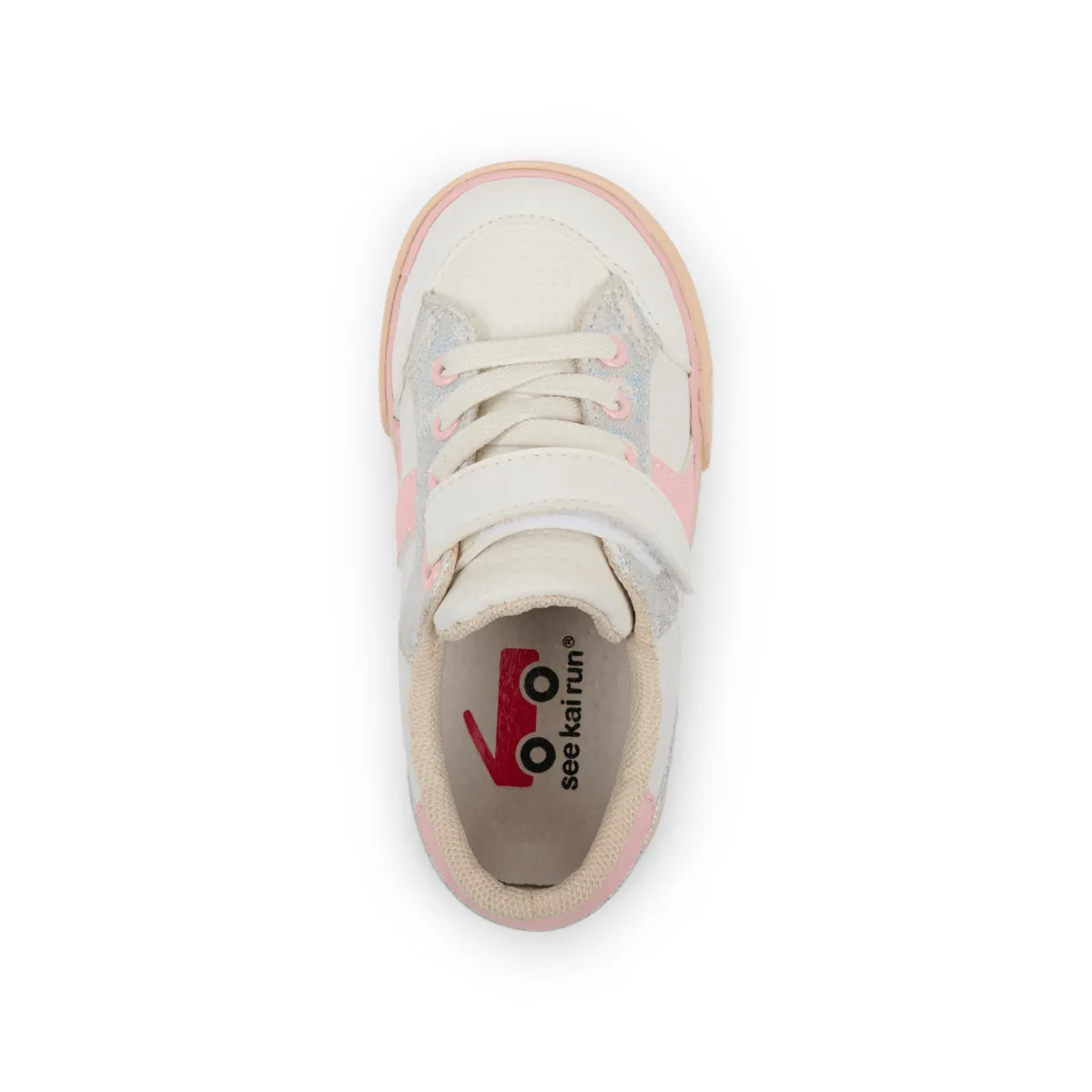 See Kai Run Toddler's Connor White/Pink