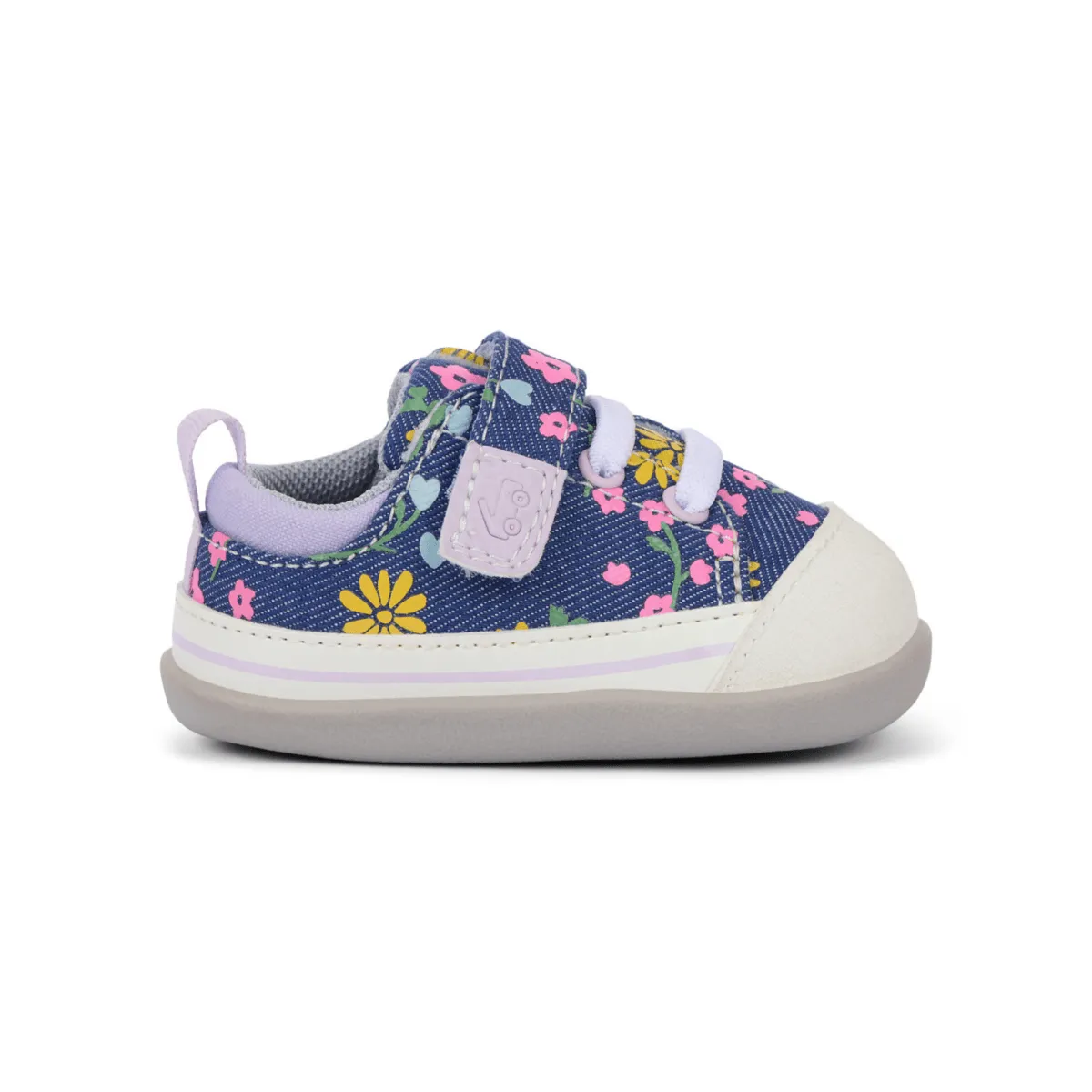 See Kai Run Toddler's Stevie Mini Blue Denim/Floral