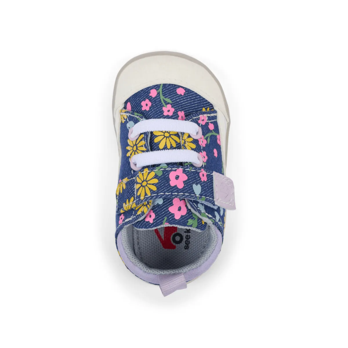 See Kai Run Toddler's Stevie Mini Blue Denim/Floral