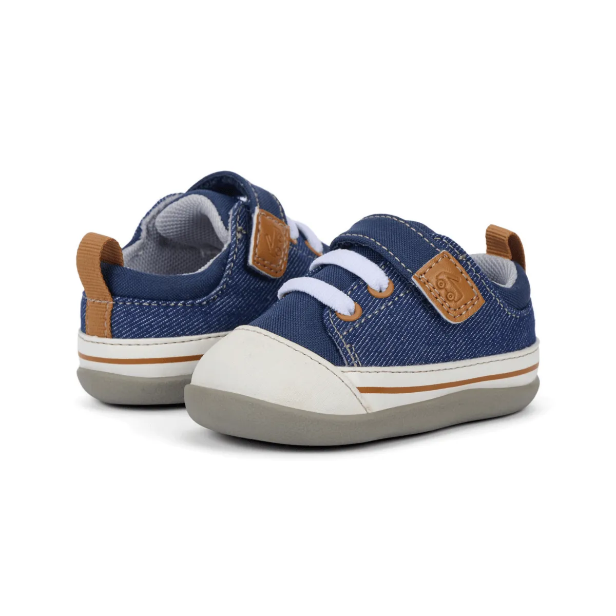 See Kai Run Toddler's Stevie Mini Navy Denim