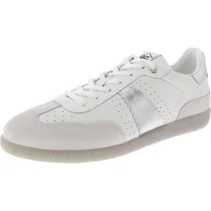 Shelby Womens Mixed Media Lace-Up Casual And Fashion Sneakers