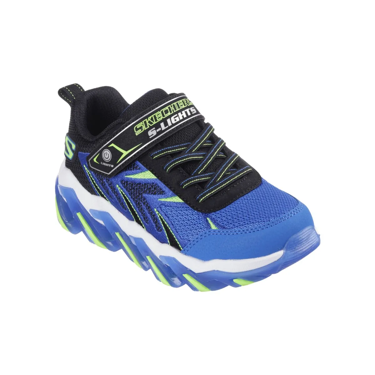 Skechers Boy's (Preschool) 400165LBBLM S-Lights: Mega-Surge 2.0 Black/Lime