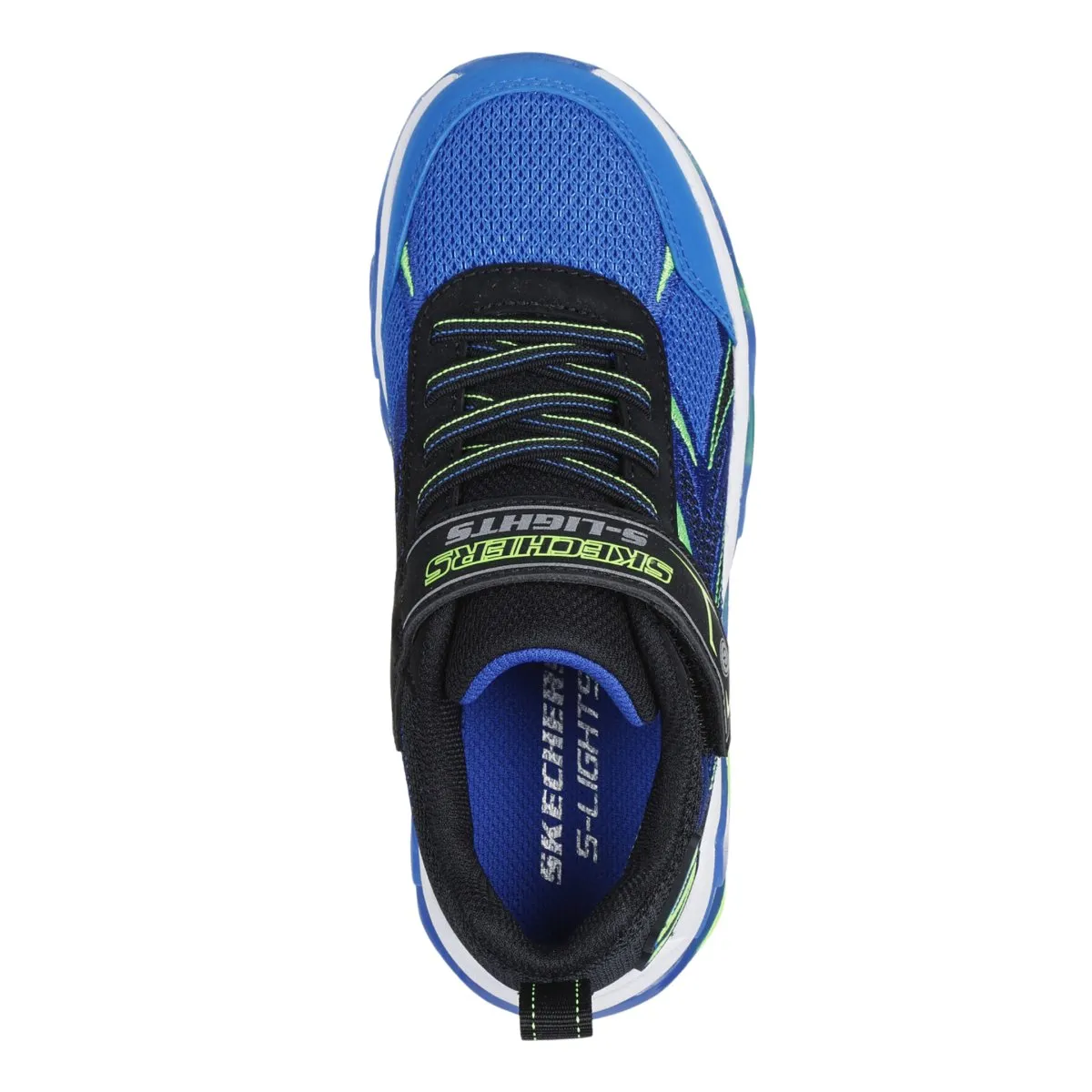 Skechers Boy's (Preschool) 400165LBBLM S-Lights: Mega-Surge 2.0 Black/Lime