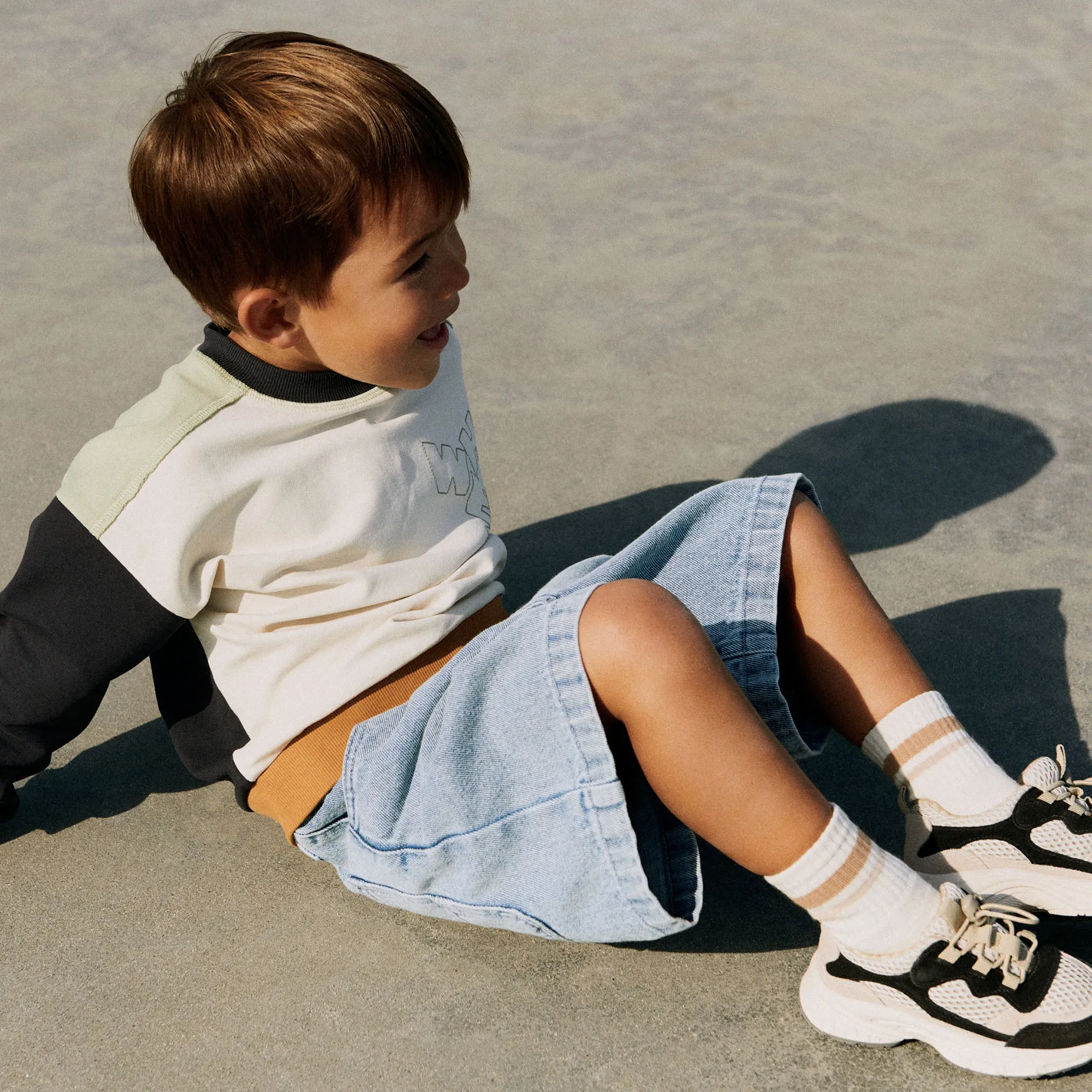 Sneaker Arthur - black beige