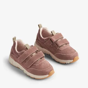 Sneaker Double Velcro Alin - dusty rouge
