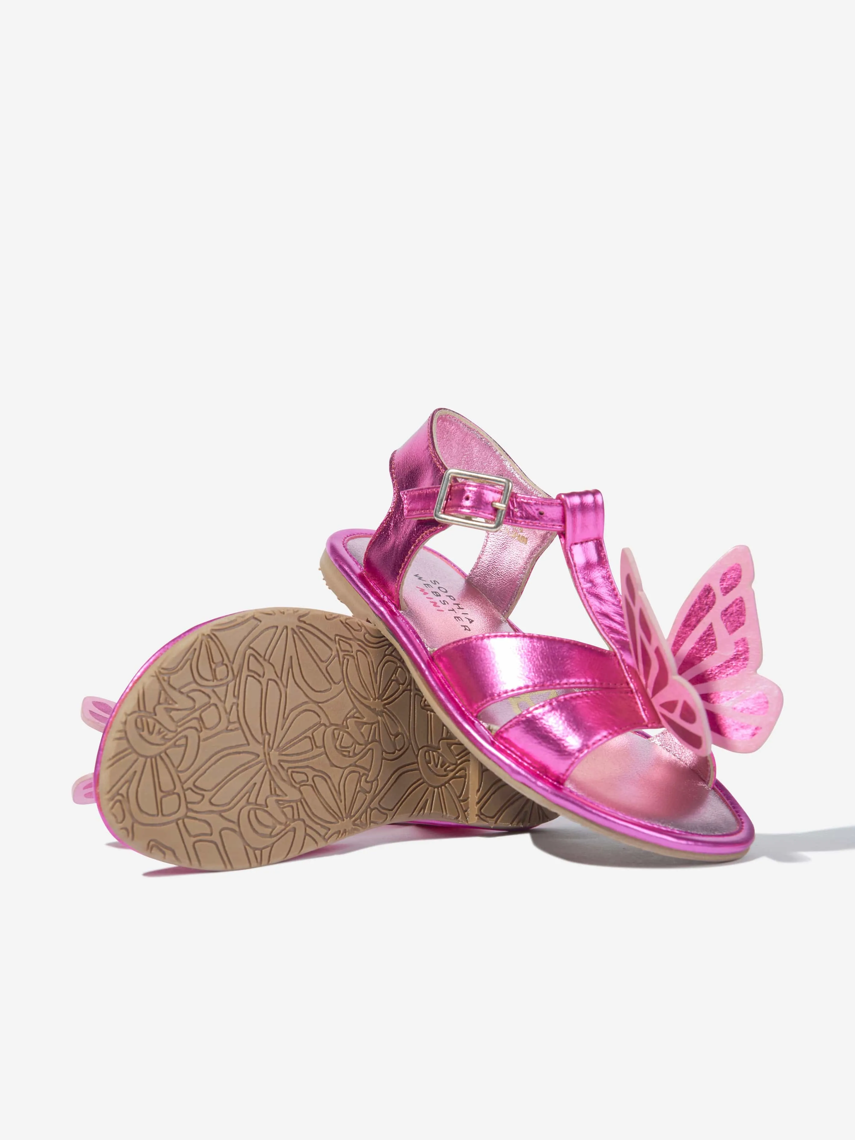 Sophia Webster Girls Celeste Sandals in Pink