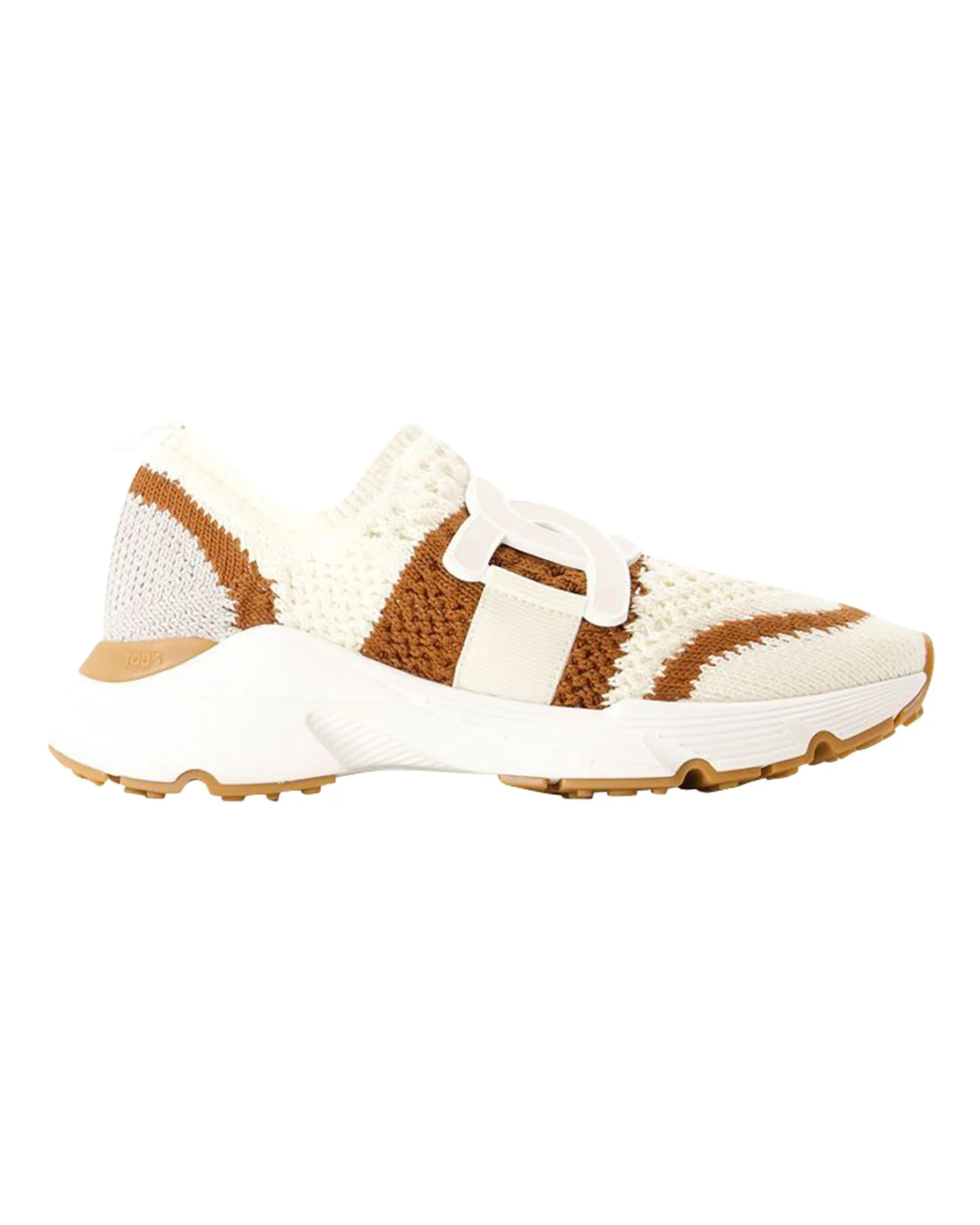 Sport Run Sneakers - Tod's - Canvas - Beige