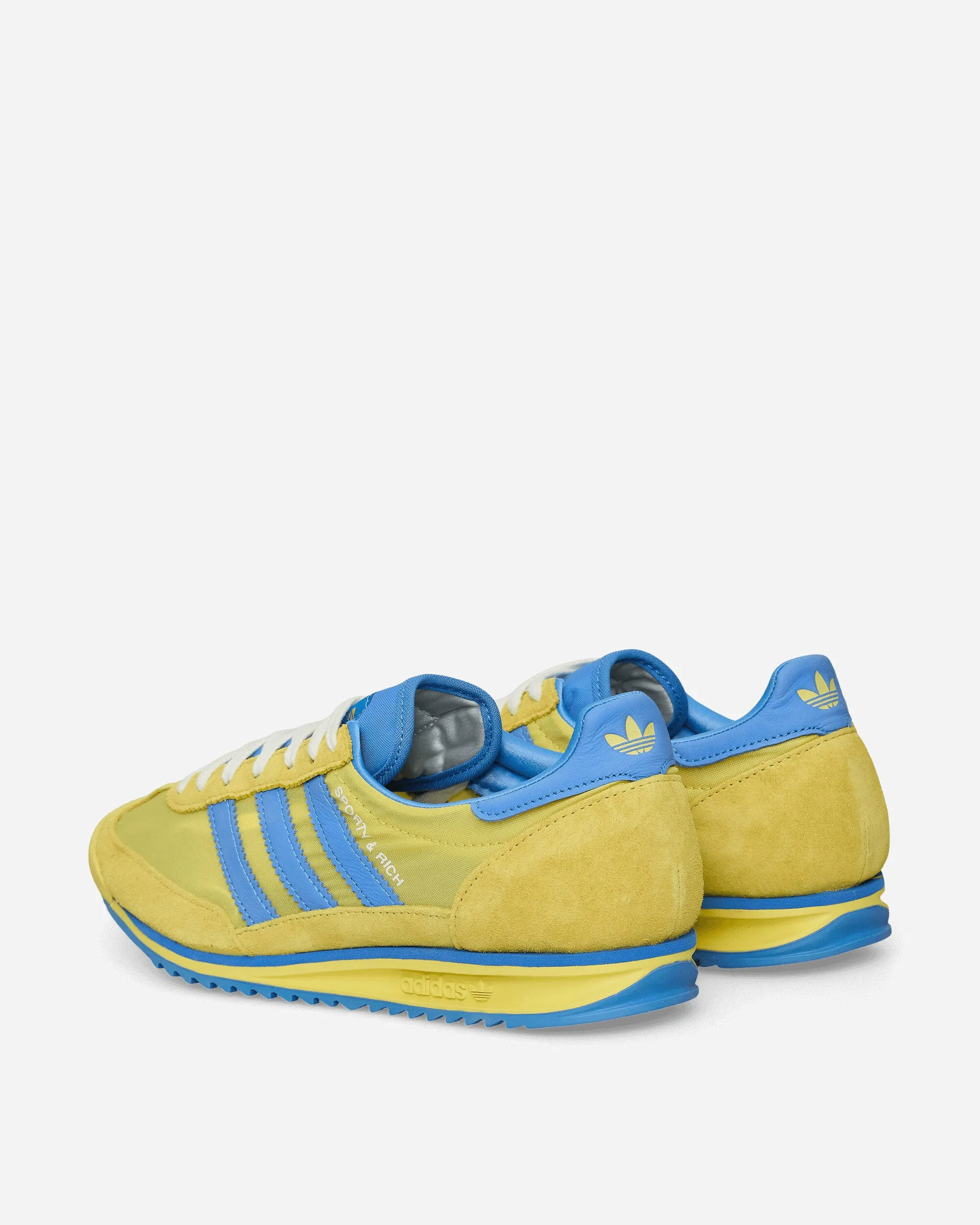 Sporty & Rich SL72 Sneakers Light Yellow / Real Blue