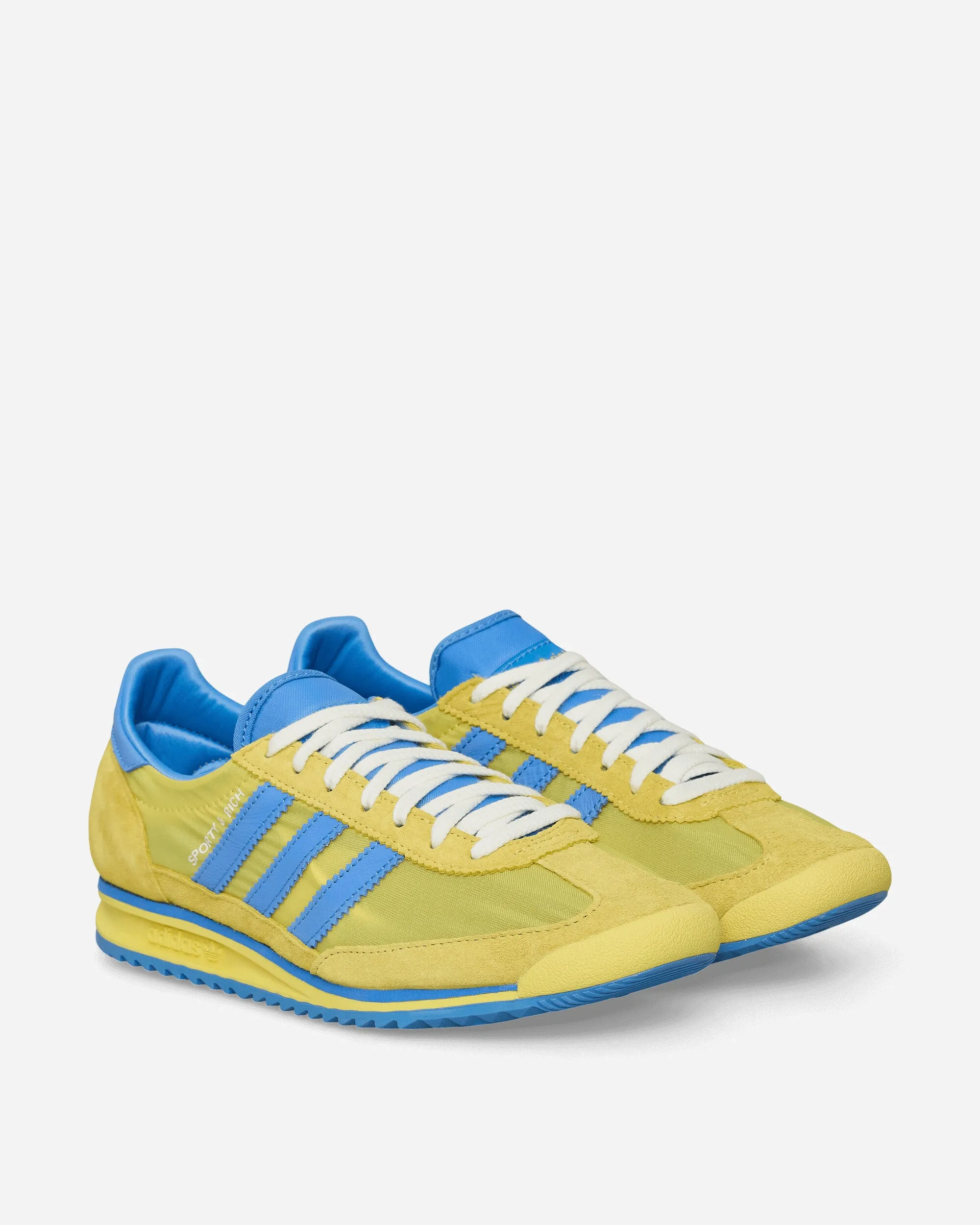 Sporty & Rich SL72 Sneakers Light Yellow / Real Blue