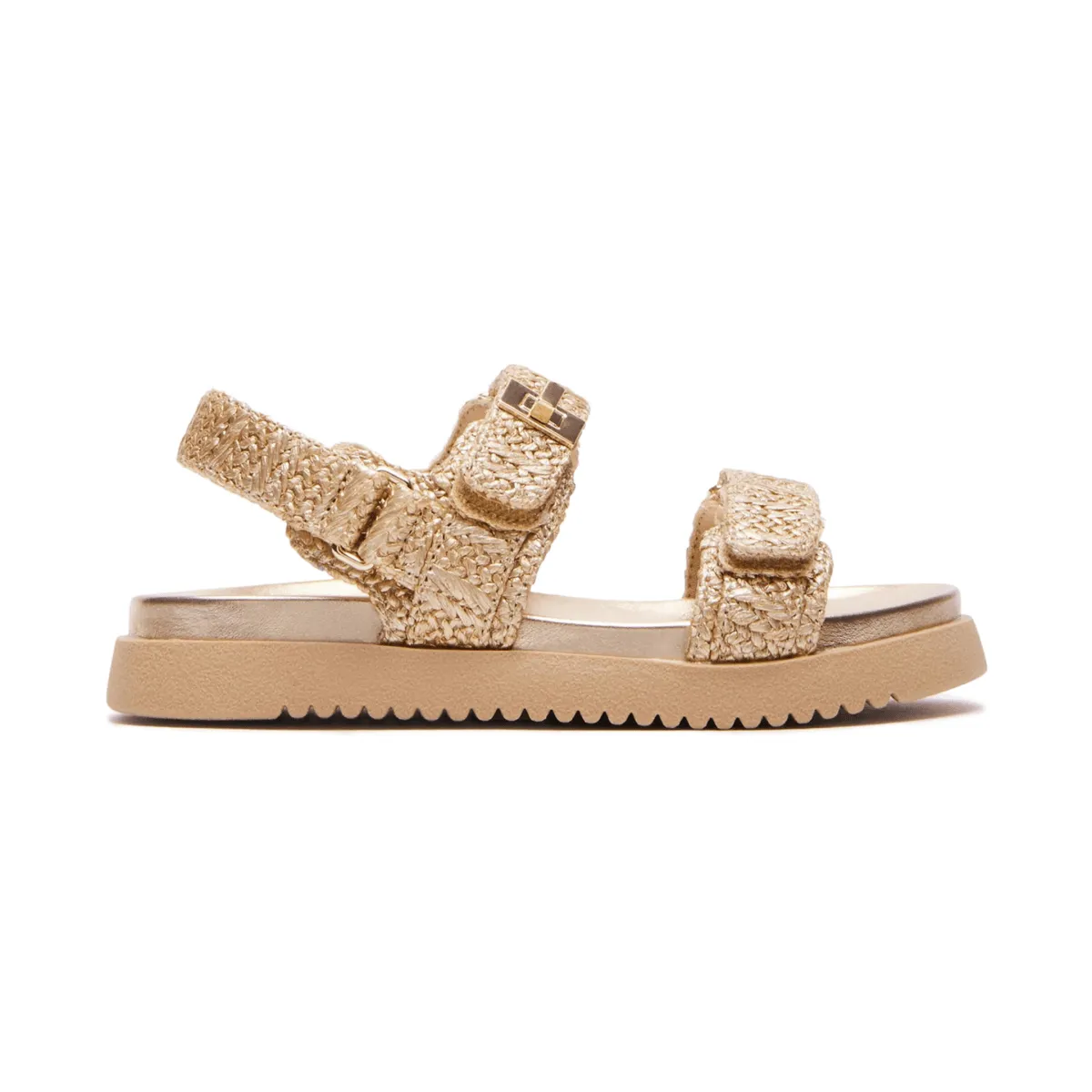 Steve Madden Girl's JMona Gold Multi