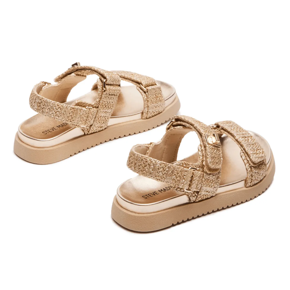 Steve Madden Girl's JMona Gold Multi