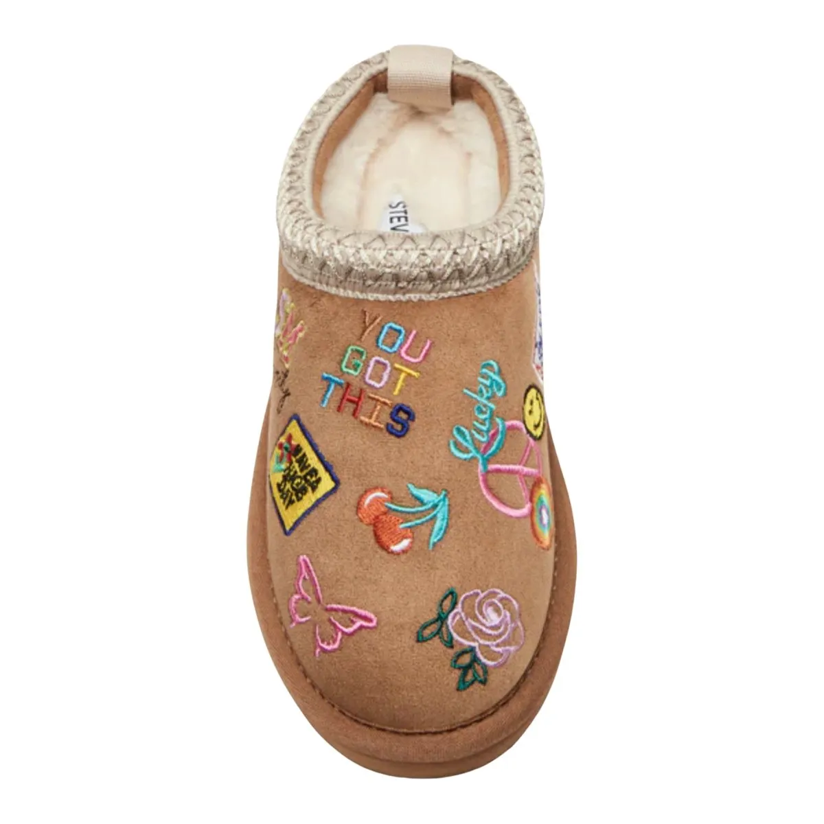 Steve Madden Girl's JSelena Cognac Emoji
