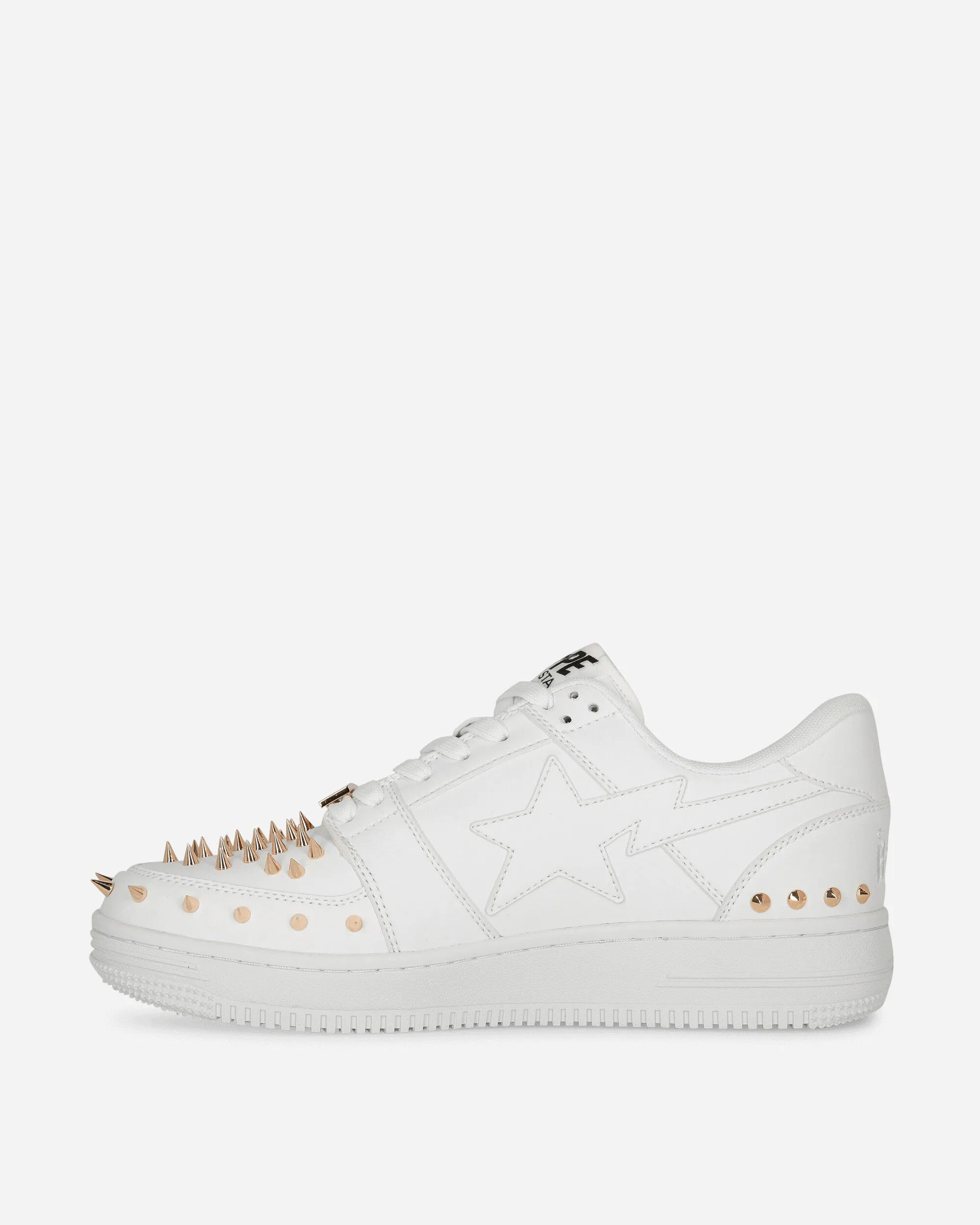 Studded BAPE STA Low M1 Sneakers White