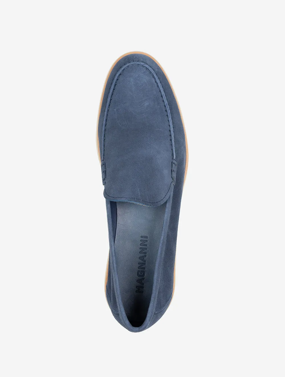 Suede Loafer Blue