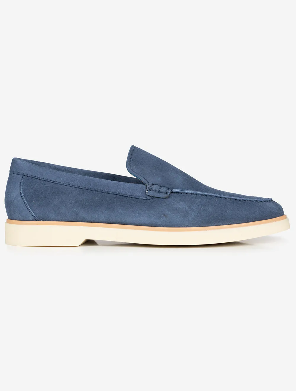 Suede Loafer Blue