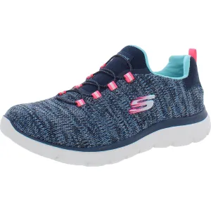 Summits Flyness Womens Memory Foam Lifestyle Slip-On Sneakers