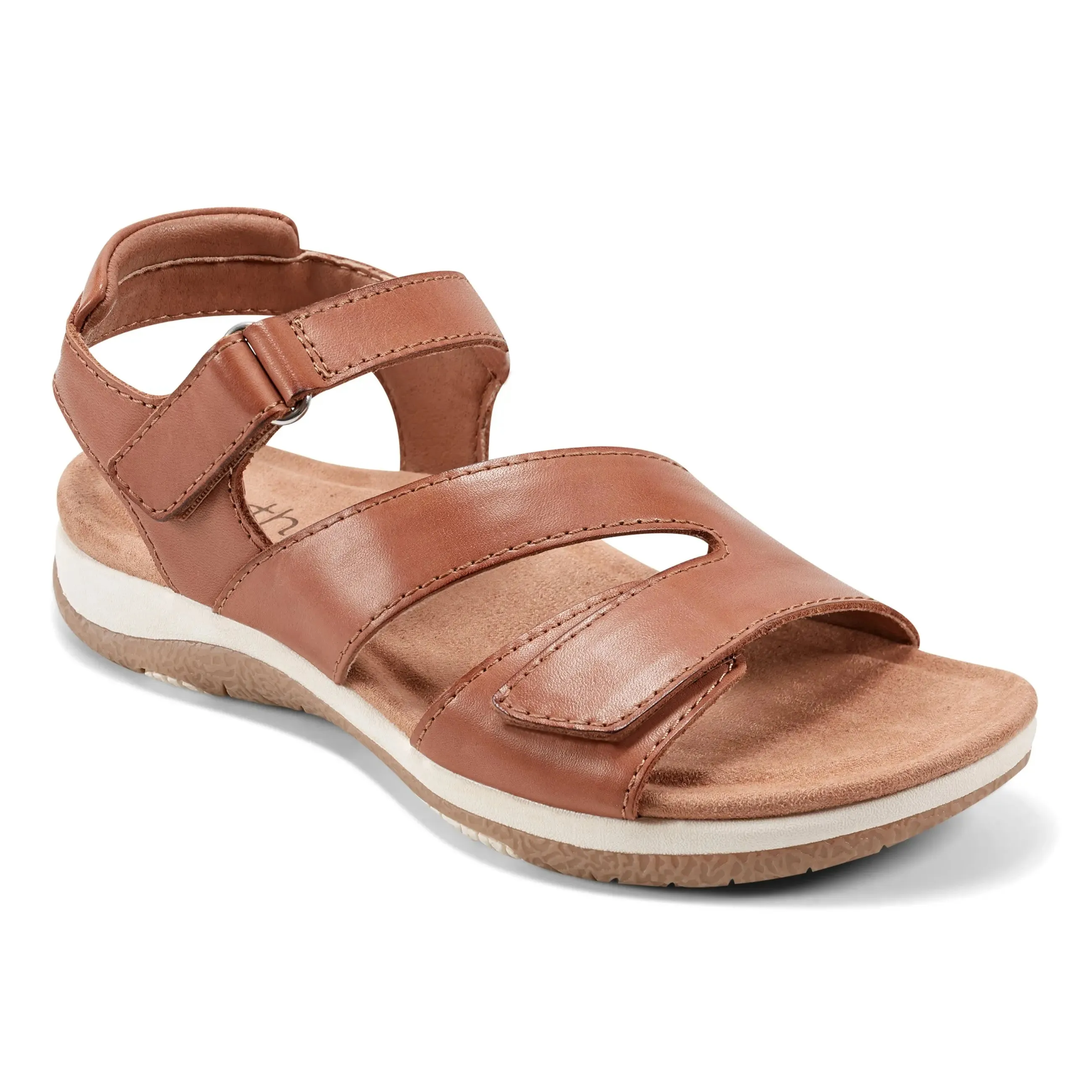 Sureal Casual Strappy Round Toe Flat Sandals