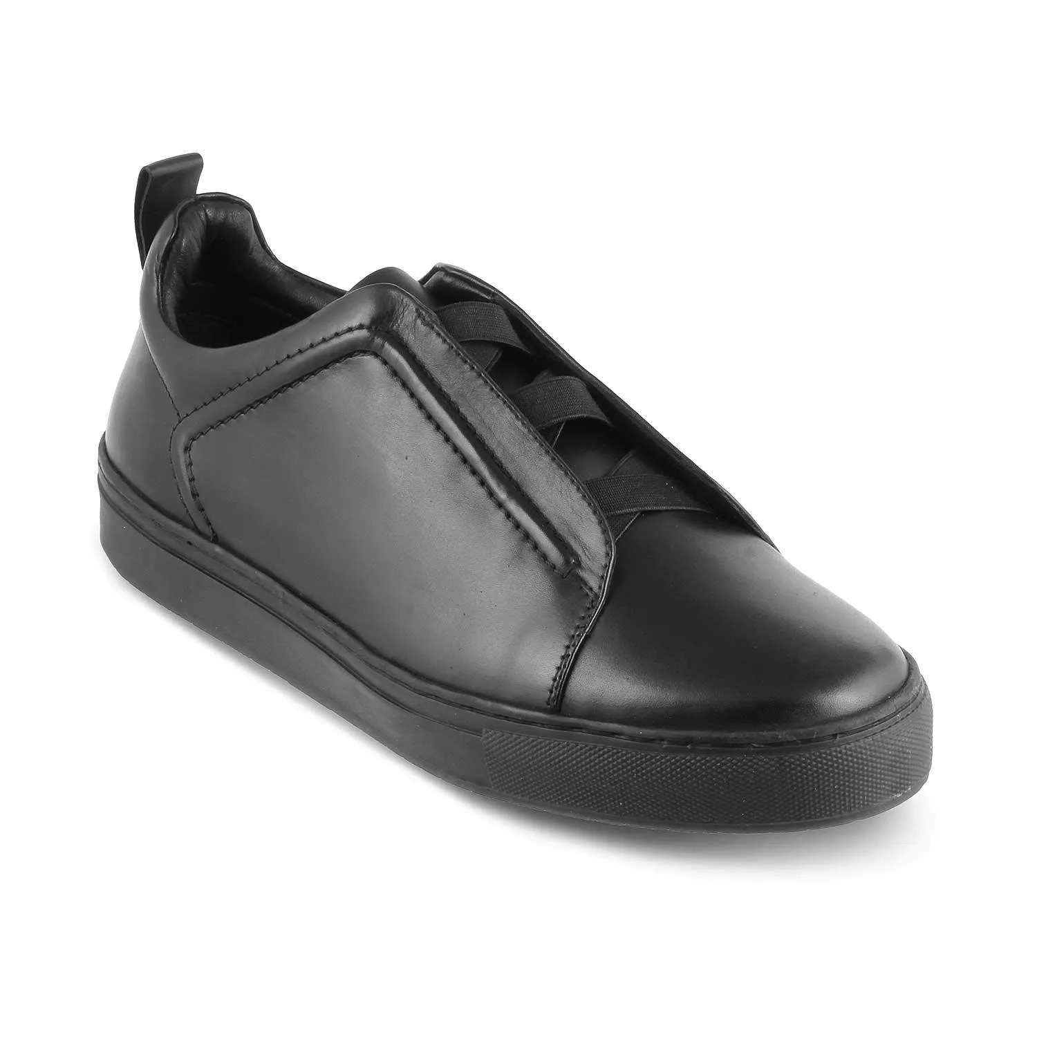The Batistini Black Men's Sneakers Tresmode