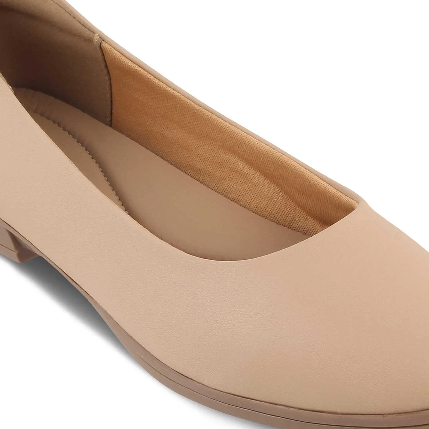 The Bolino Beige Women's Casual Ballerinas Tresmode