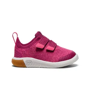 Toddlers' KNX Knit Double Strap  |  Beaujolais/Raspberry