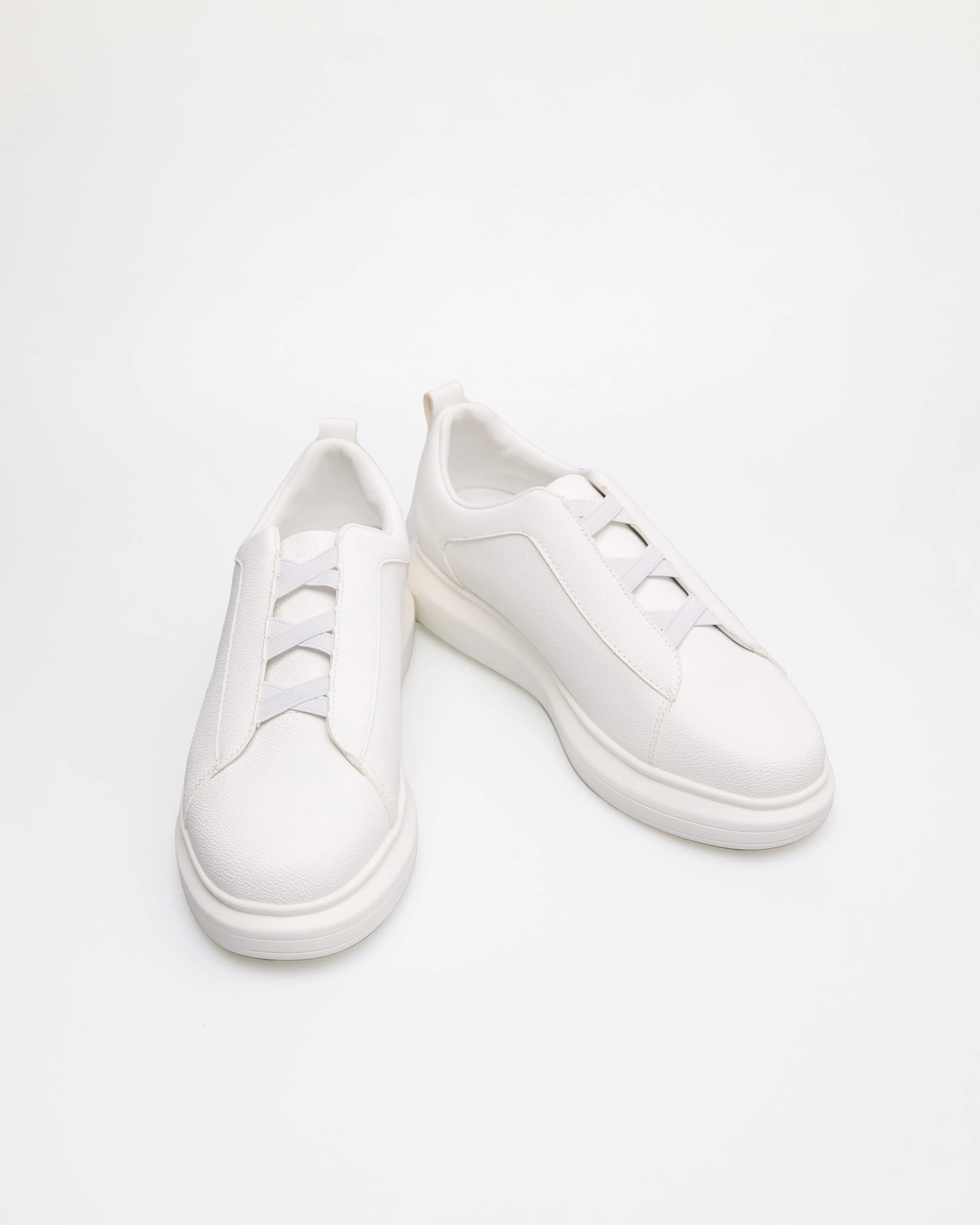 Tomaz C676M Men's Plain X-Strap Sneakers