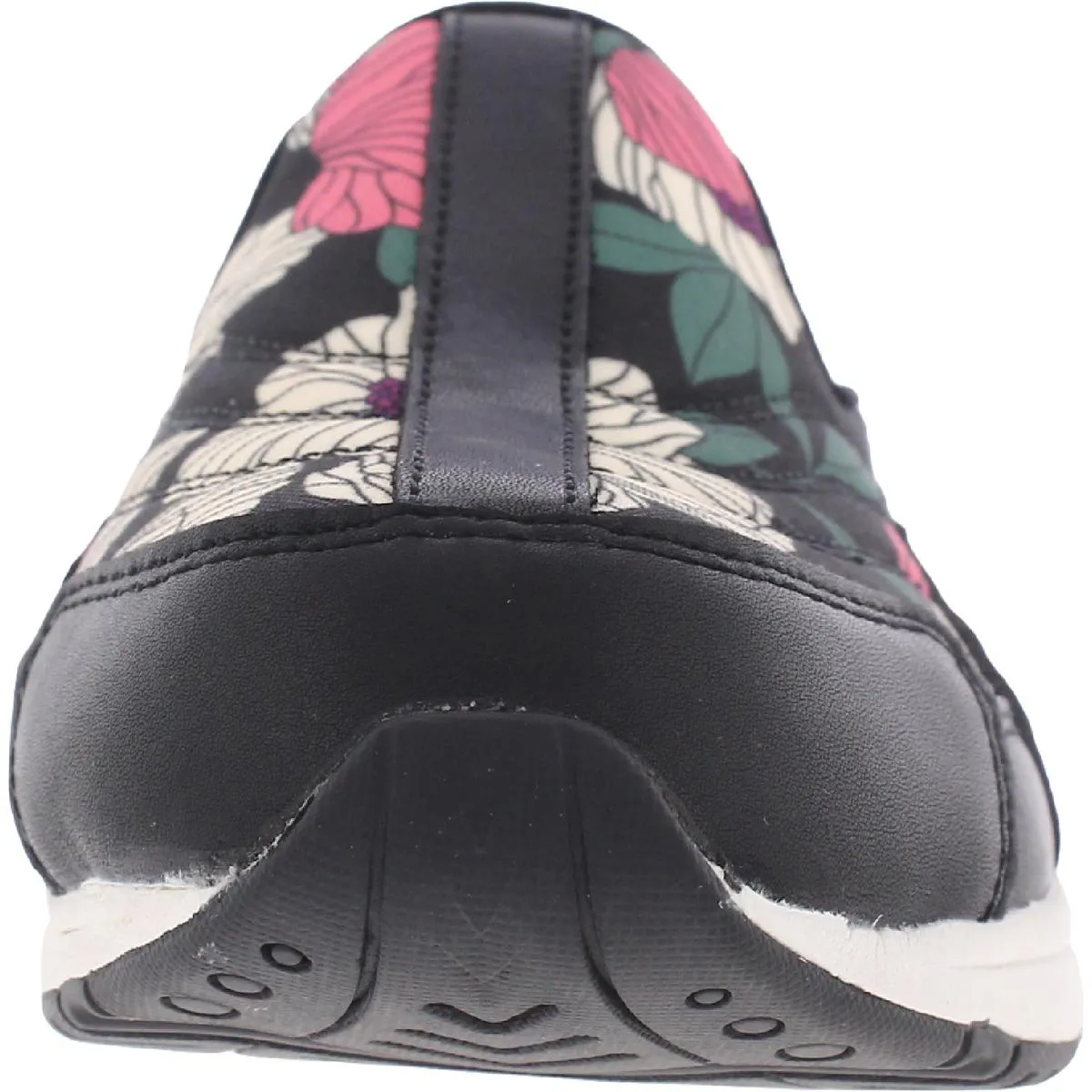 Travel Time 575 Womens Floral Print Leather Casual and Fashion Sneakers