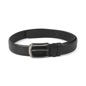Tresmode Zer Black Men's Leather Belt