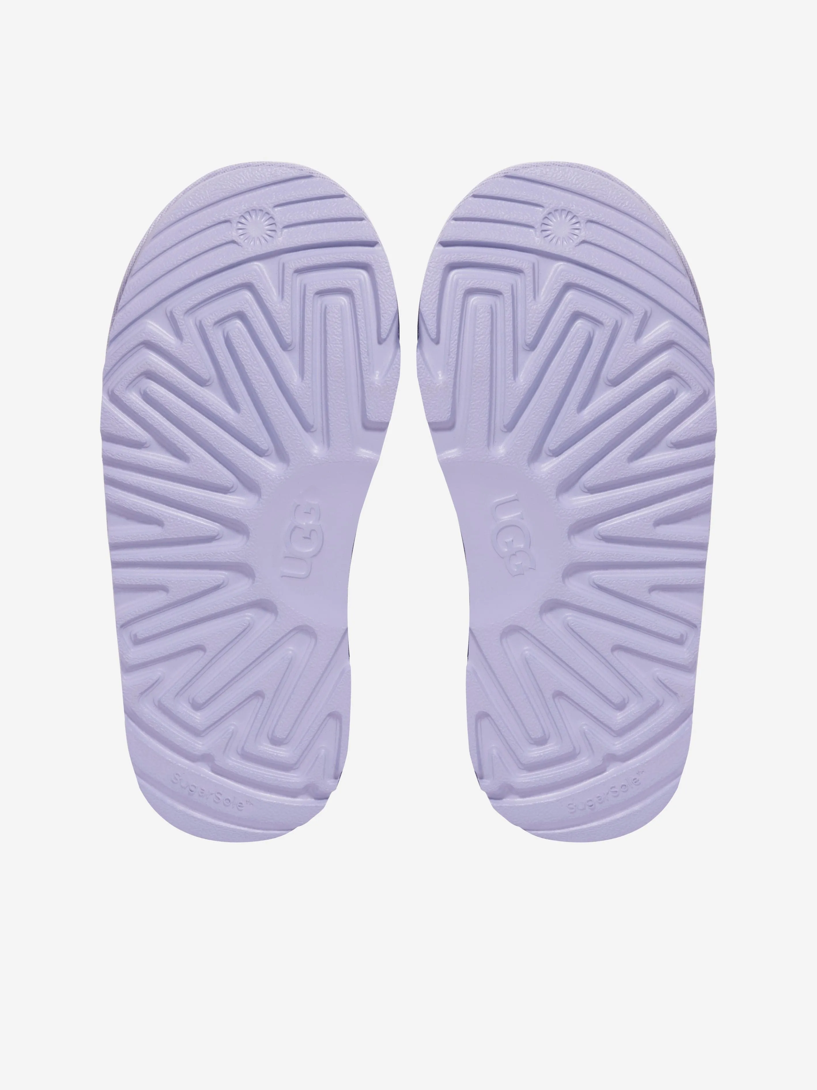 UGG Girls Bailey Bow II Boots in Purple