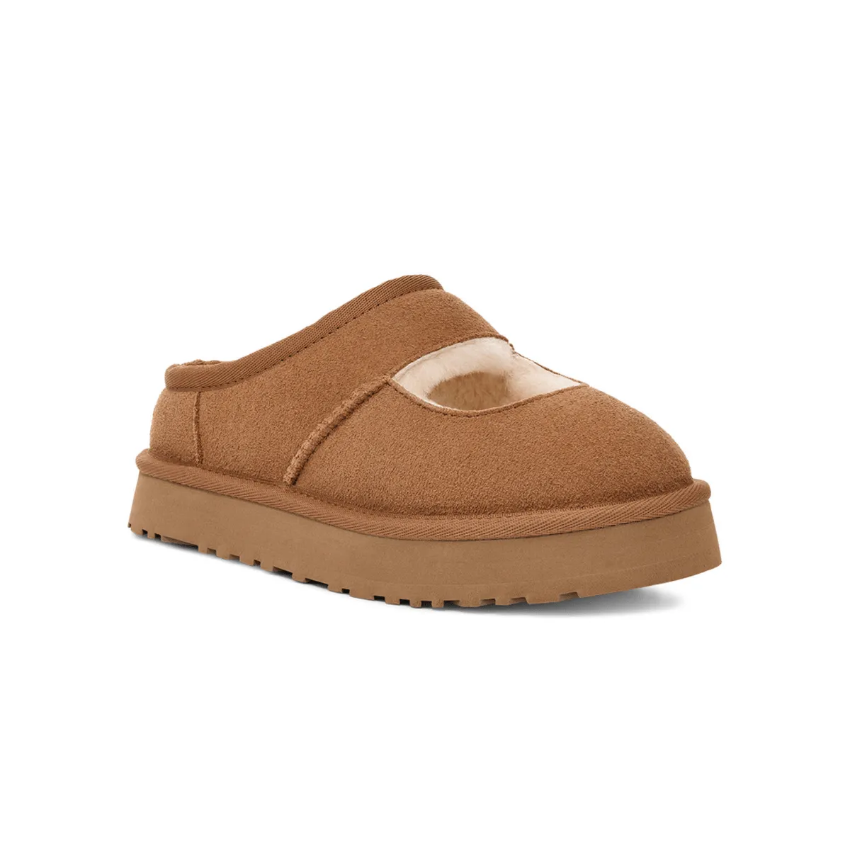 UGG Kid's Bea Mary Jane Chestnut