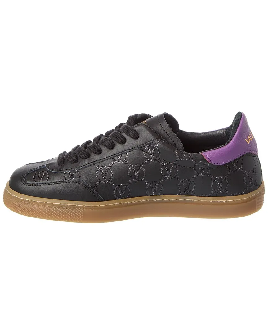 Valentino by Mario Valentino Giuditta Leather Sneaker