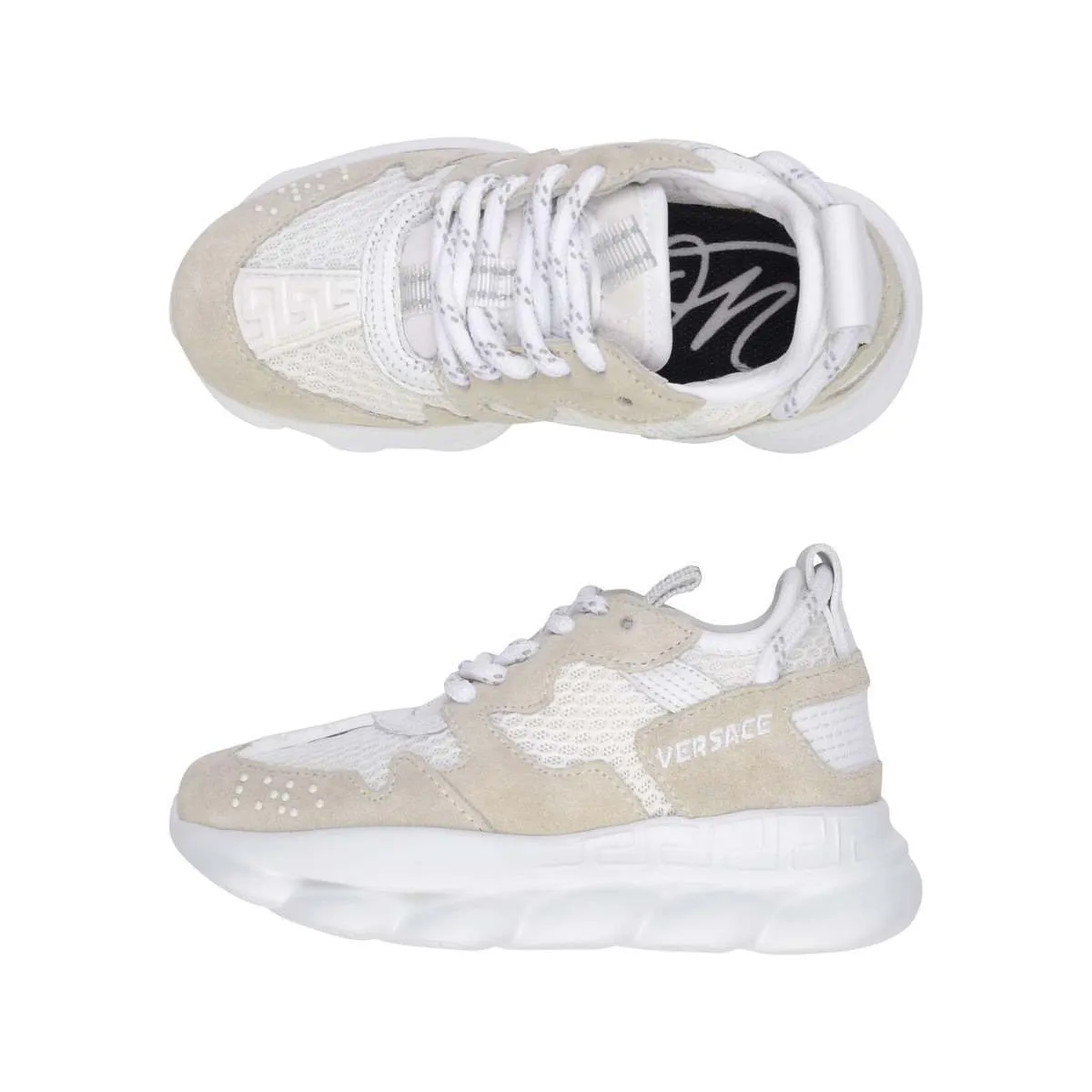 Versace Unisex Chain Reaction Trainers