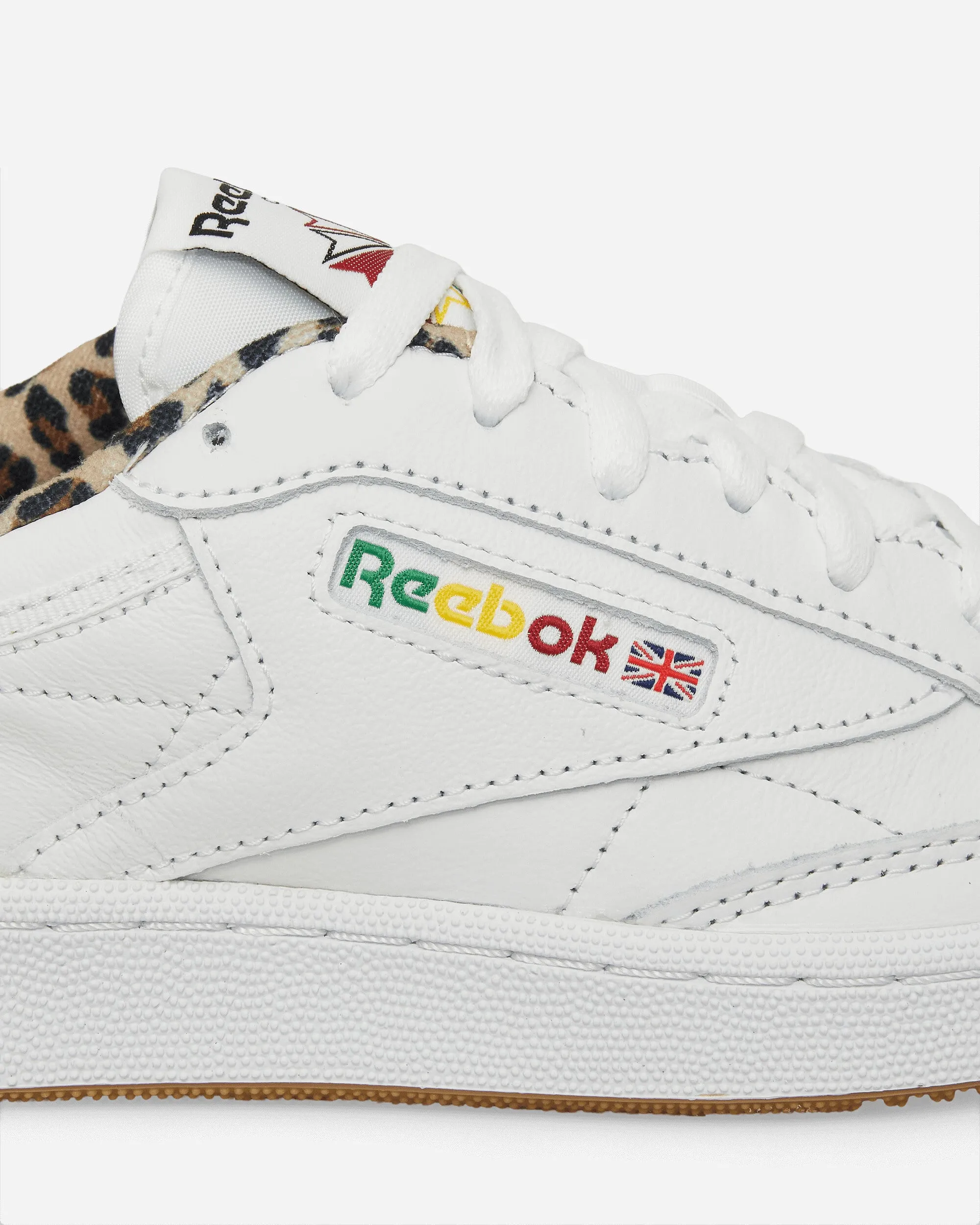 WACKO MARIA Club C 85 Vintage Sneakers White / Leopard