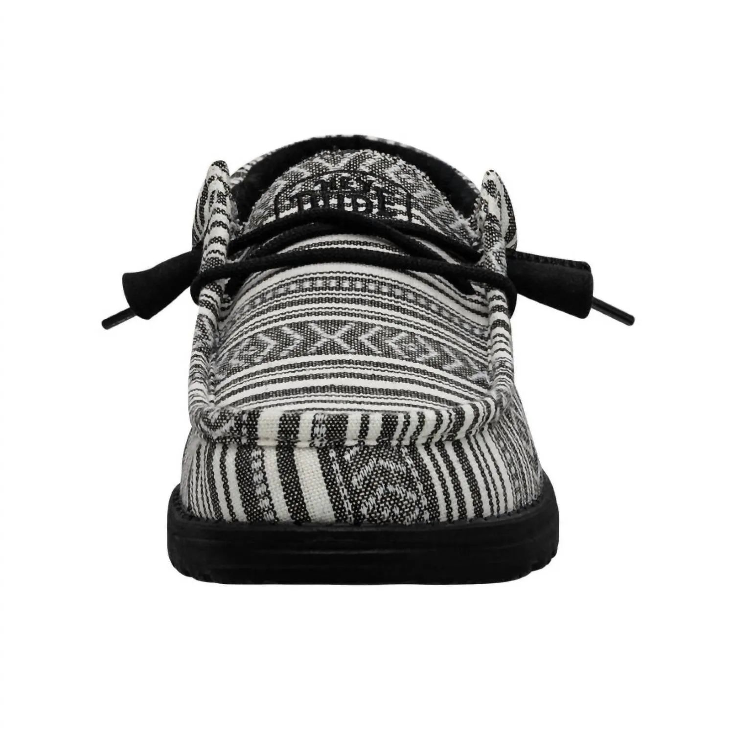Wally Casual Shoe In Serape Black Gravel