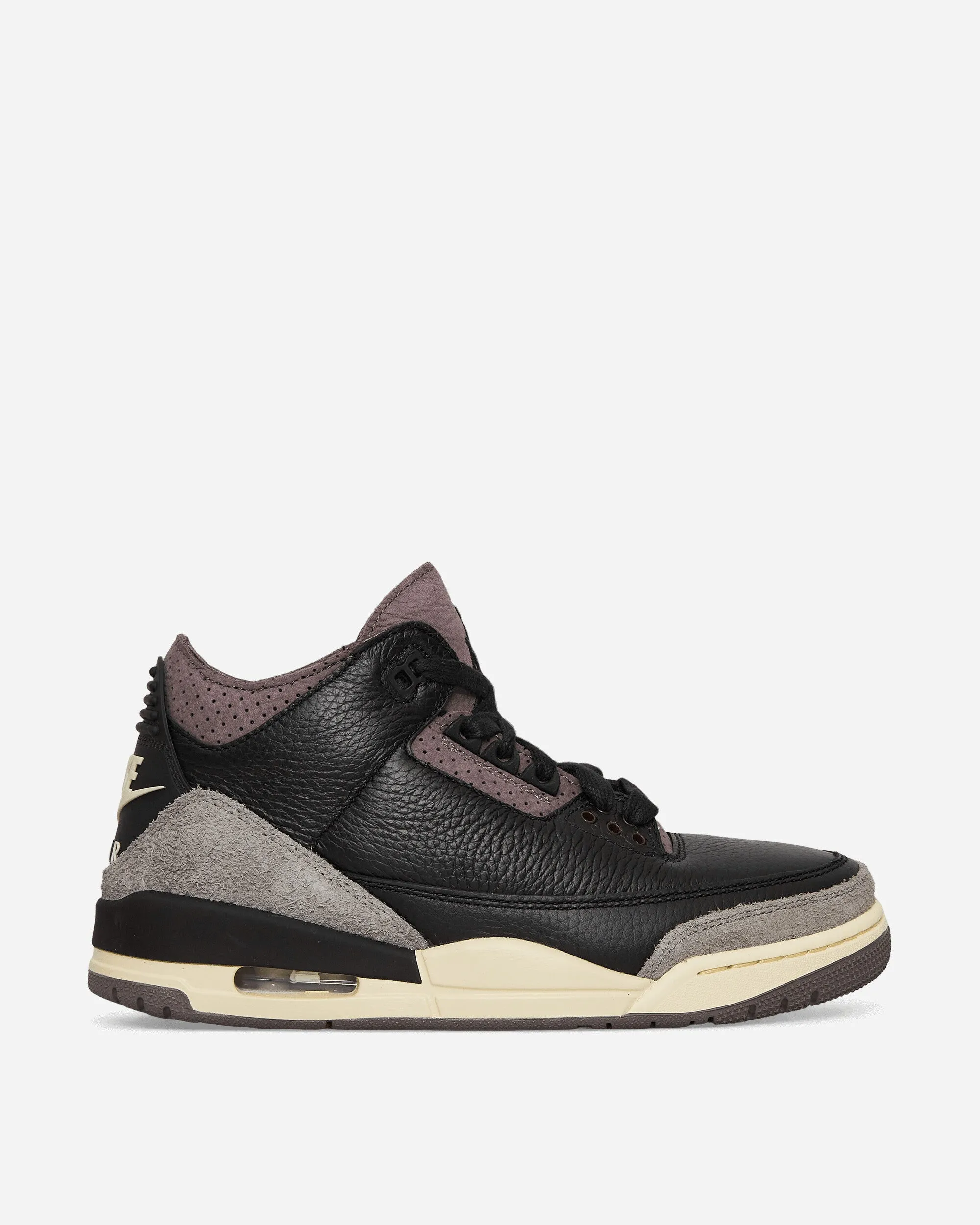 Women's A Ma Maniére Air Jordan 3 Sneakers Black / Flat Pewter