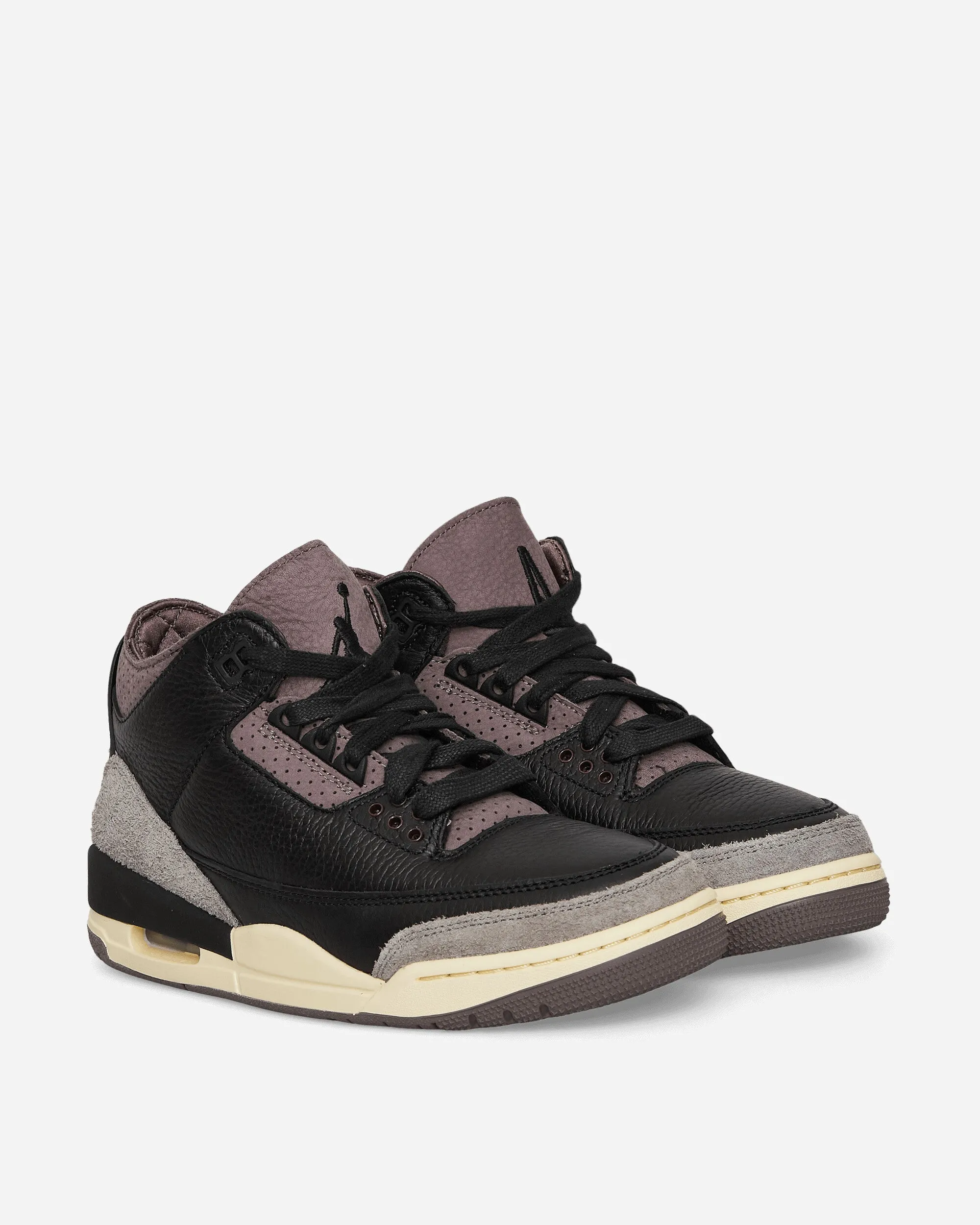 Women's A Ma Maniére Air Jordan 3 Sneakers Black / Flat Pewter