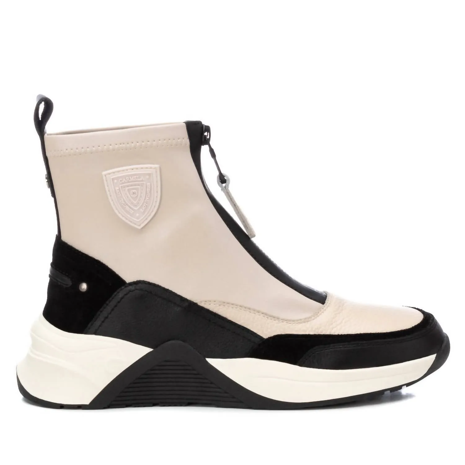 Women's Casual Booties In Beige