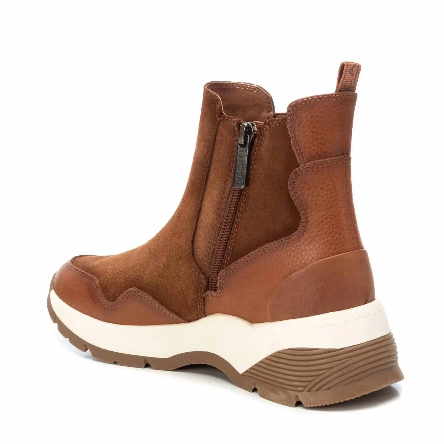 Women's Casual Booties In Camel